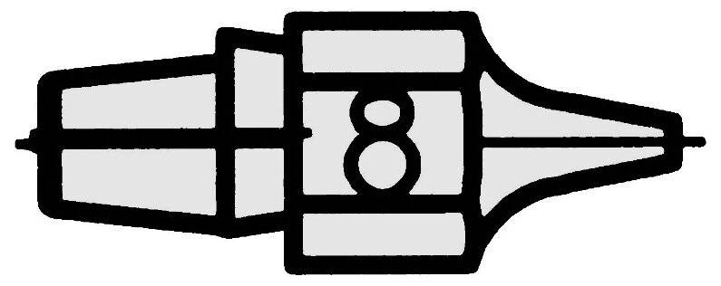 DX 118 Saugdüse, Außen 1,5 mm, Innen 0,7 mm