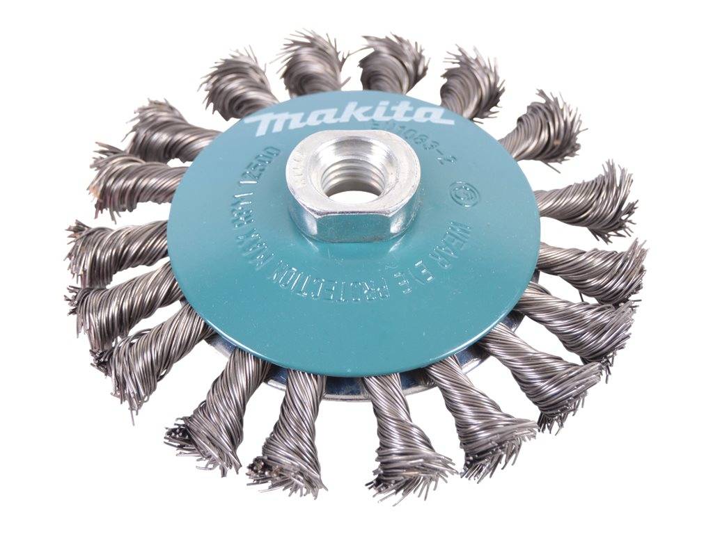 Makita - Rundbürste - für Farbe, Rost, Schweißkanten