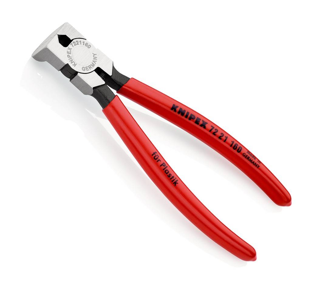 72 21 160 Seitenschneider für KunststoffMit plangeschliffenen Schneidflächen. Zum flächenbündigen Trennen von gespritzten Kunststoffteilen und Ang