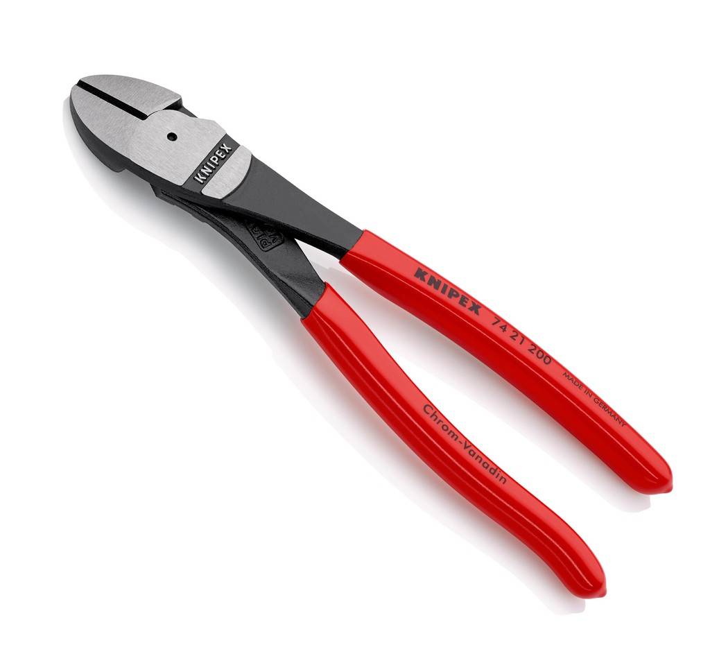 Rotgriffzange von Knipex auf weißem Hintergrund abgebildet.