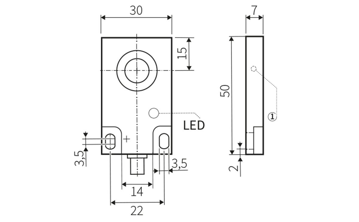 Kapazitiver Sensor IP67 - AC010 - autosen