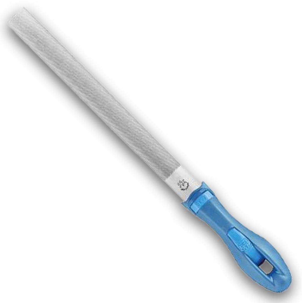 HalbrundfeileGerade Form, mit ergonomisch geformtem 2-Komponenten-Kunststoffgriff mit Abrollschutz und Aufhängebohrung.Allgemeine
