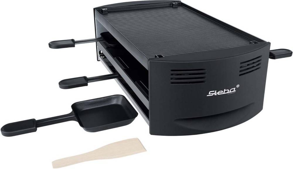 Steba Pizza-Raclette RC 6 Bake Grill sw