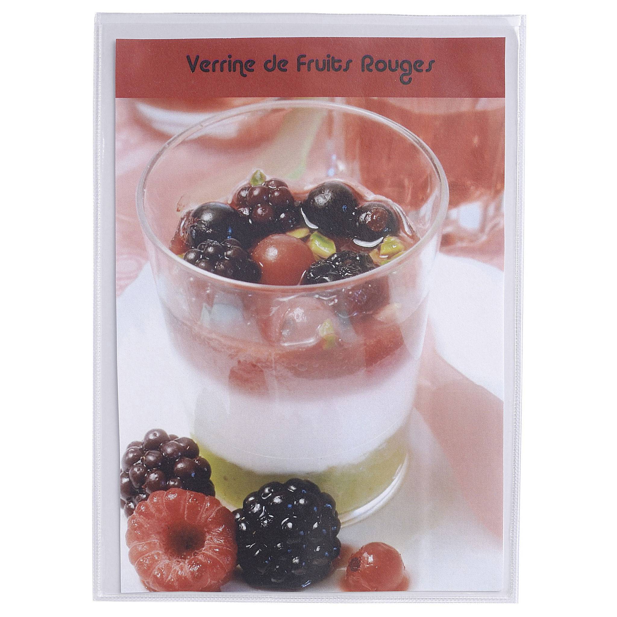 Exacompta 10x 10 Schutzhüllen einfach glattem PVC 200µ A6 Kristall 5397UE