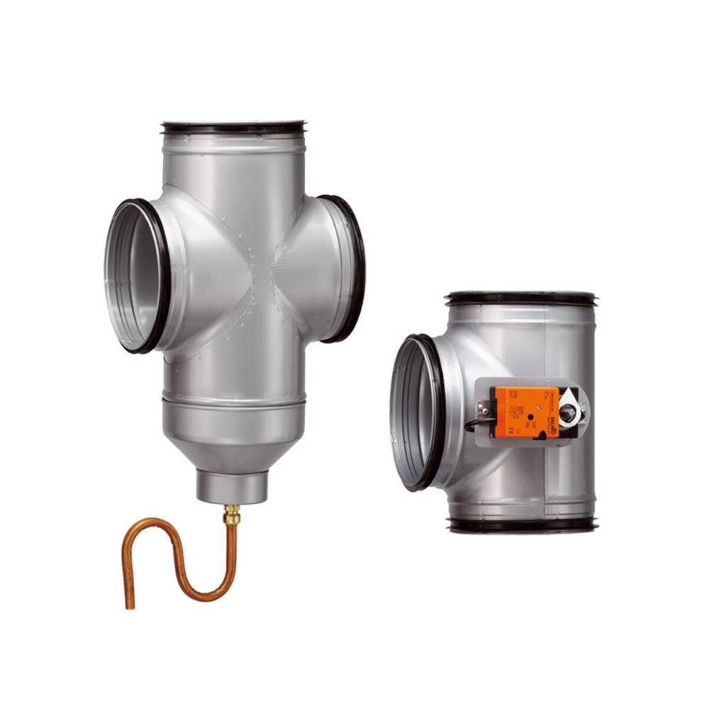 Helios Ventilatoren Steuerung und RohrFormteil LEWT-S+F