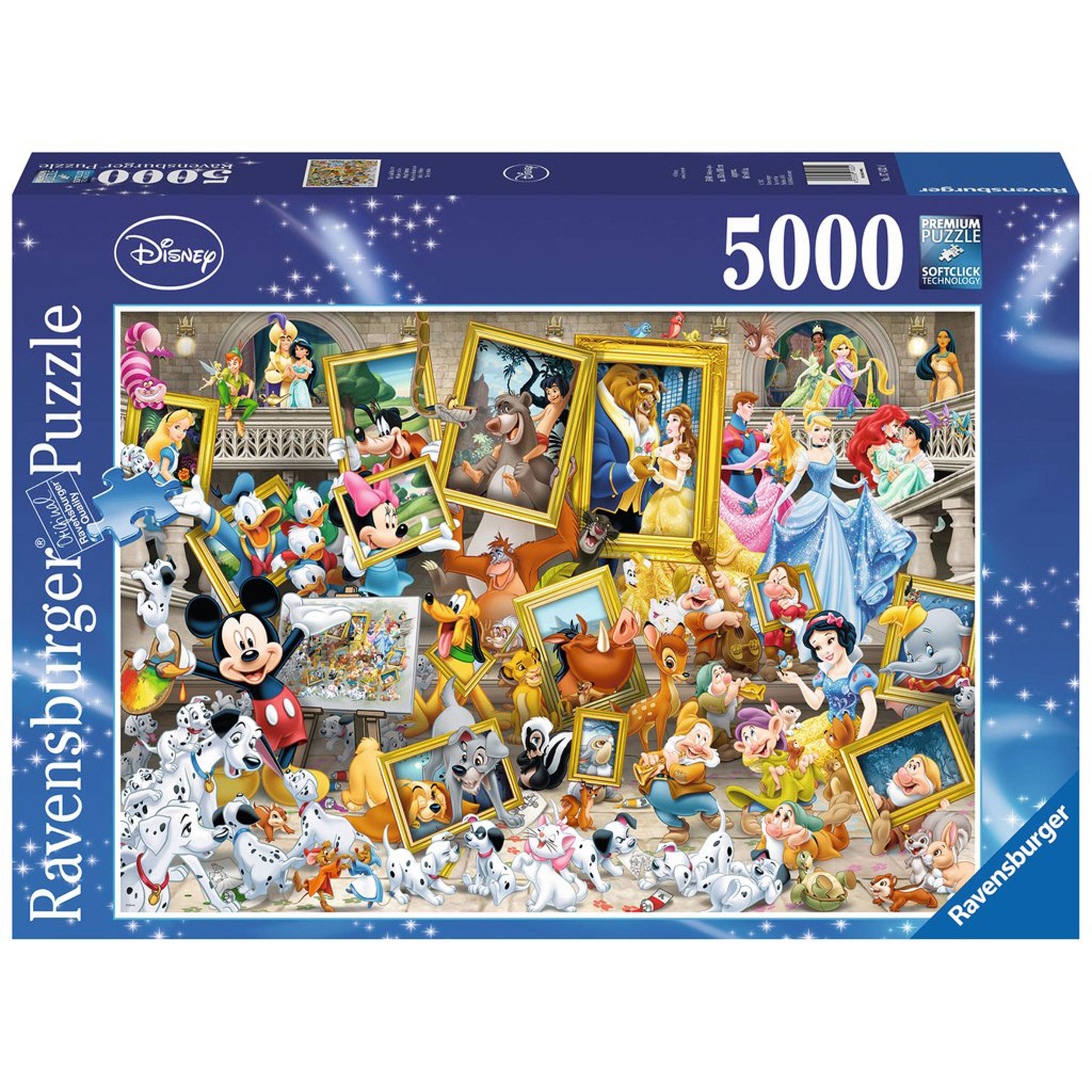 RAVENSBURGER PUZZLE, MICKEY ALS KÜNSTLER