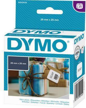DYMO Vielzwecketikett S0929120 25x25mm weiß 750 St./Pack.