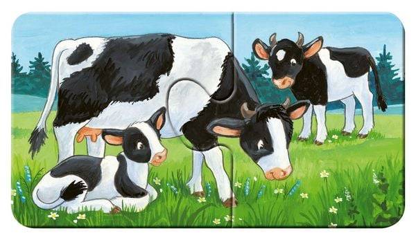 Puzzle Ravensburger Tierfamilien auf dem Bauernhof 9 X 2 Teile