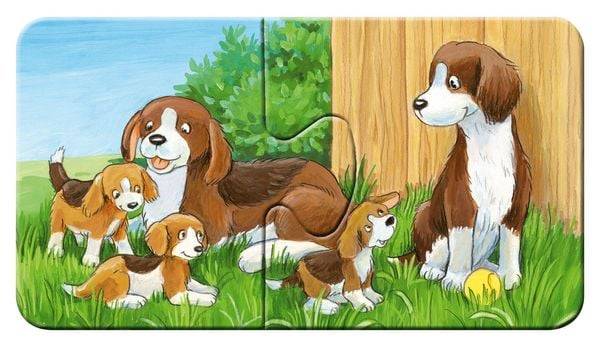 Puzzle Ravensburger Tierfamilien auf dem Bauernhof 9 X 2 Teile