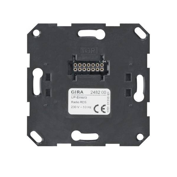 Gira UP-Einsatz RDS Radio 248200