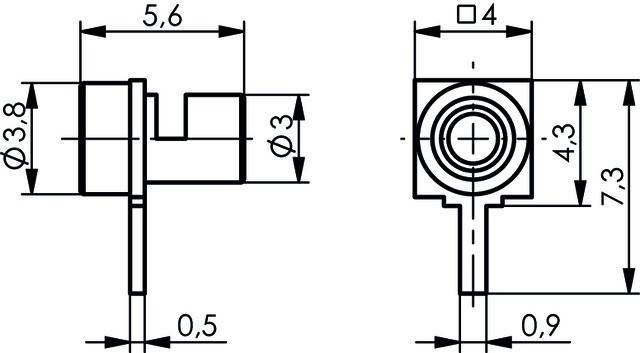 Telegärtner Kabelwinkelanschluß LPT SN 100021312