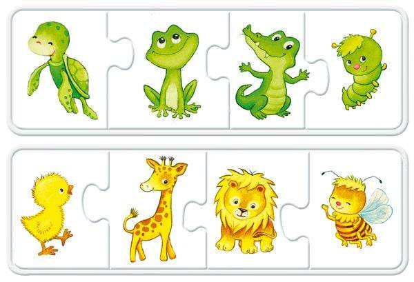 Puzzle Ravensburger Meine liebsten Tierkinder 6 X 4 Teile