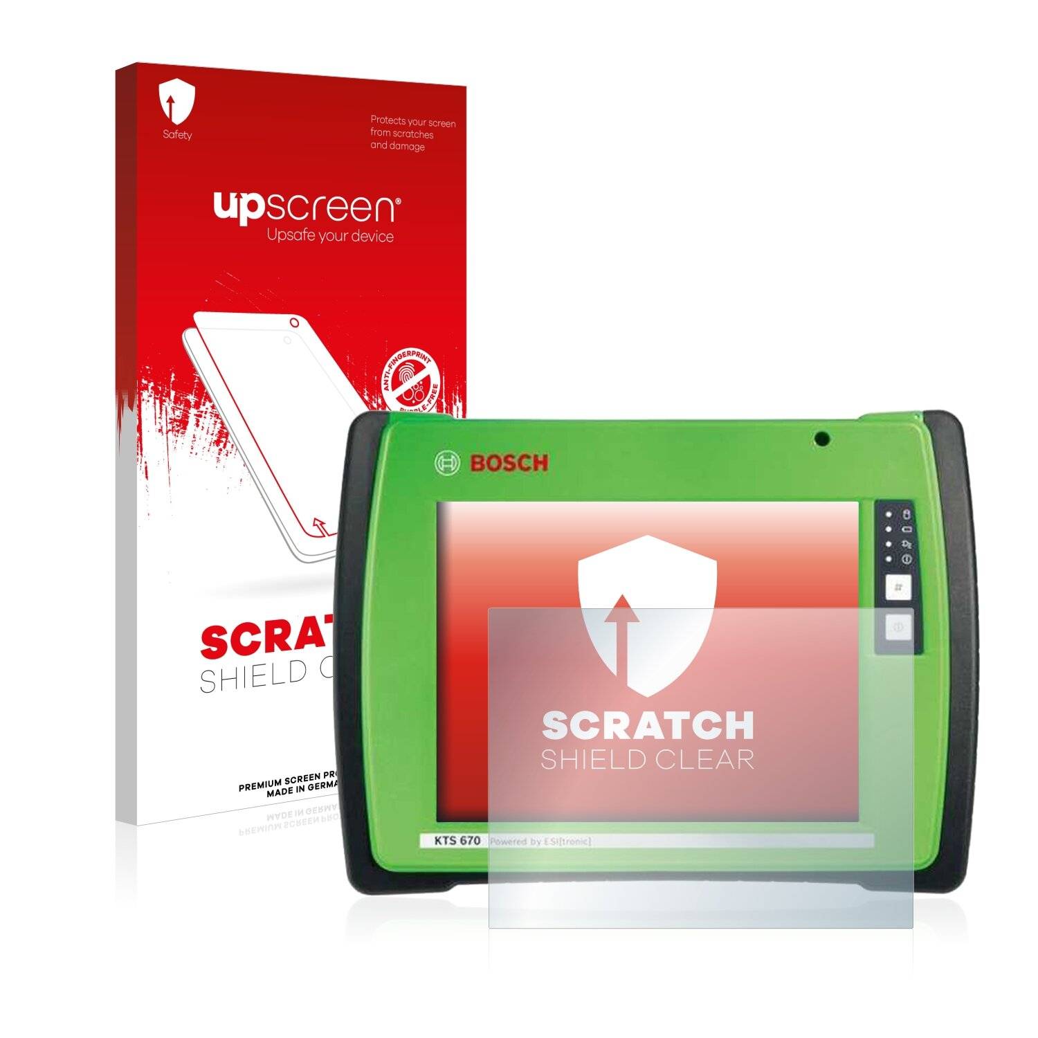 upscreen Scratch Shield Clear Premium Displayschutzfolie für Bosch KTS