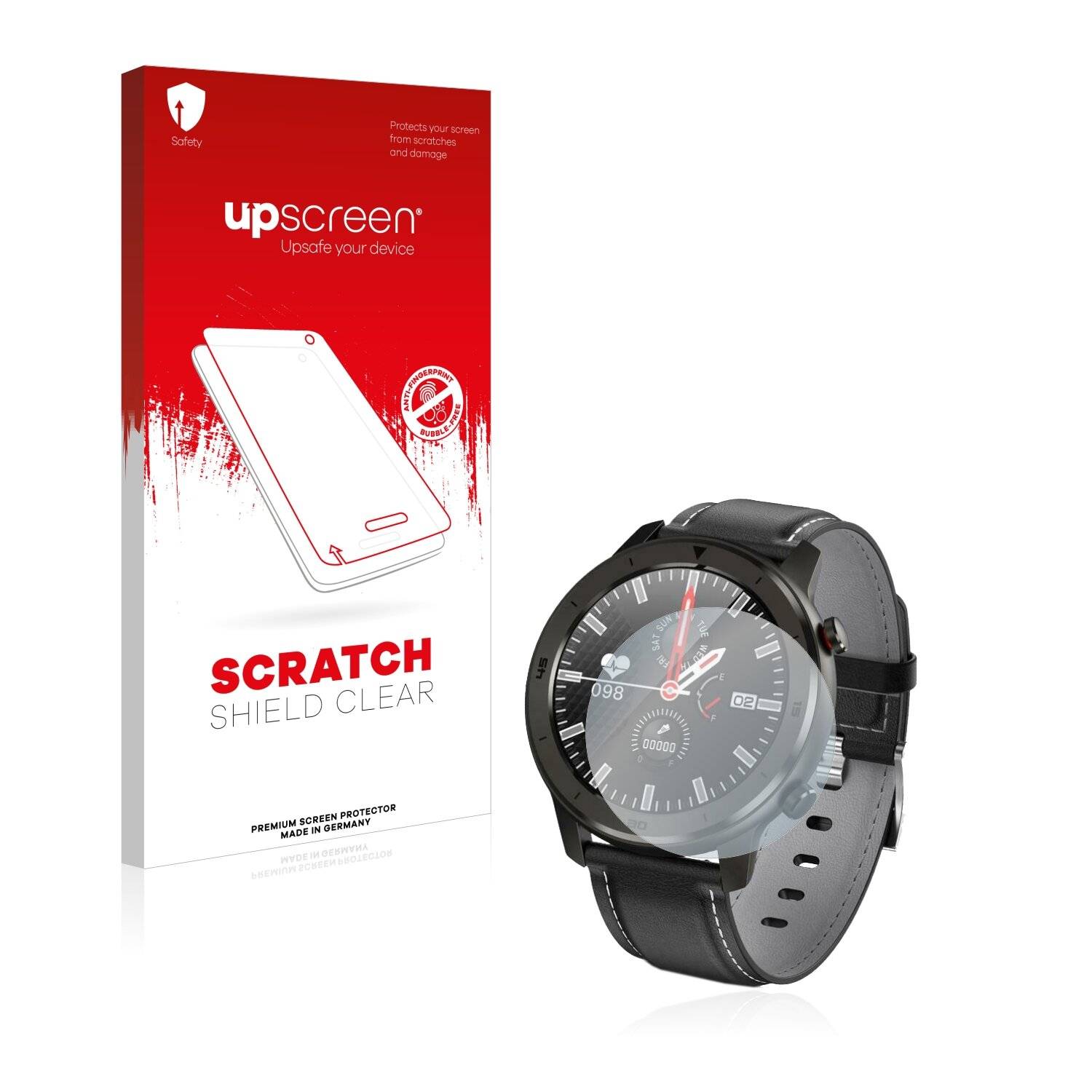upscreen Scratch Shield Clear Premium Displayschutzfolie für Aursen Comaur
