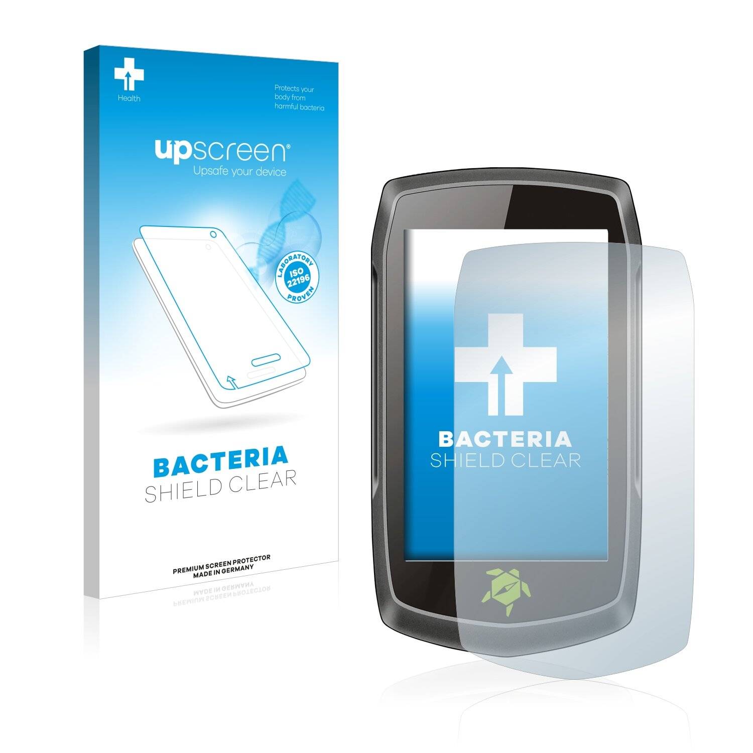 upscreen Bacteria Shield Clear Premium Antibakterielle Displayschutzfolie für A-Rival Teasi