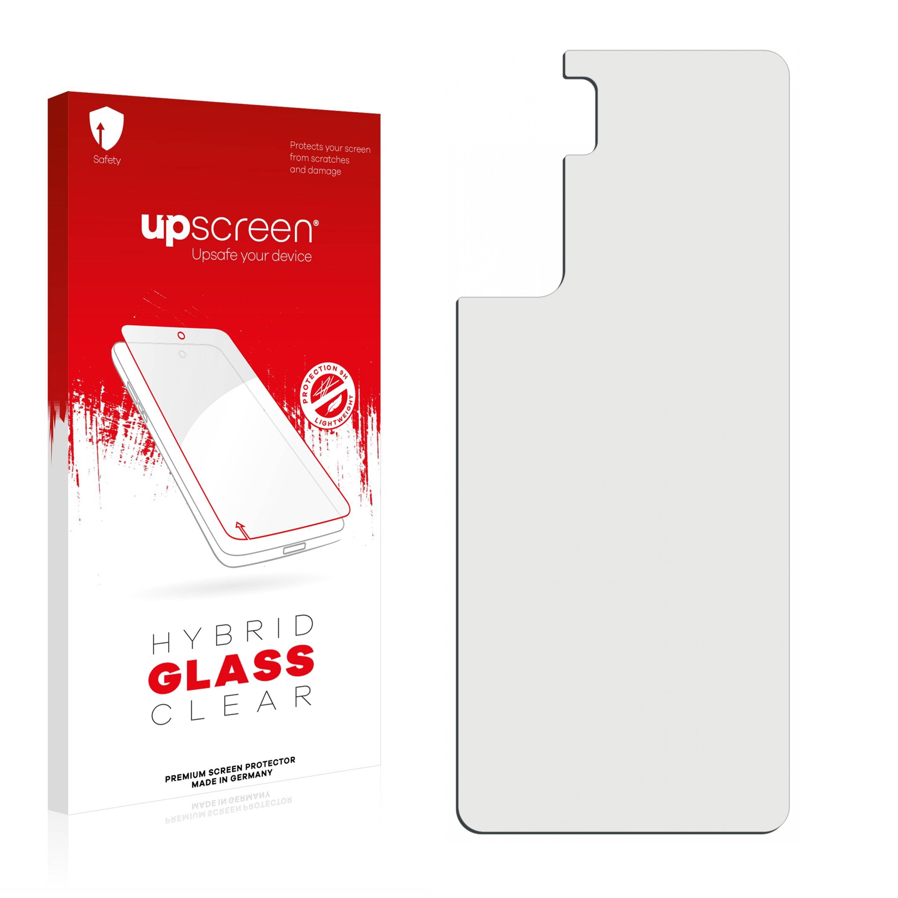upscreen Hybrid Glass Clear Premium Schutzglas Folie für Huawei Nova 7 SE