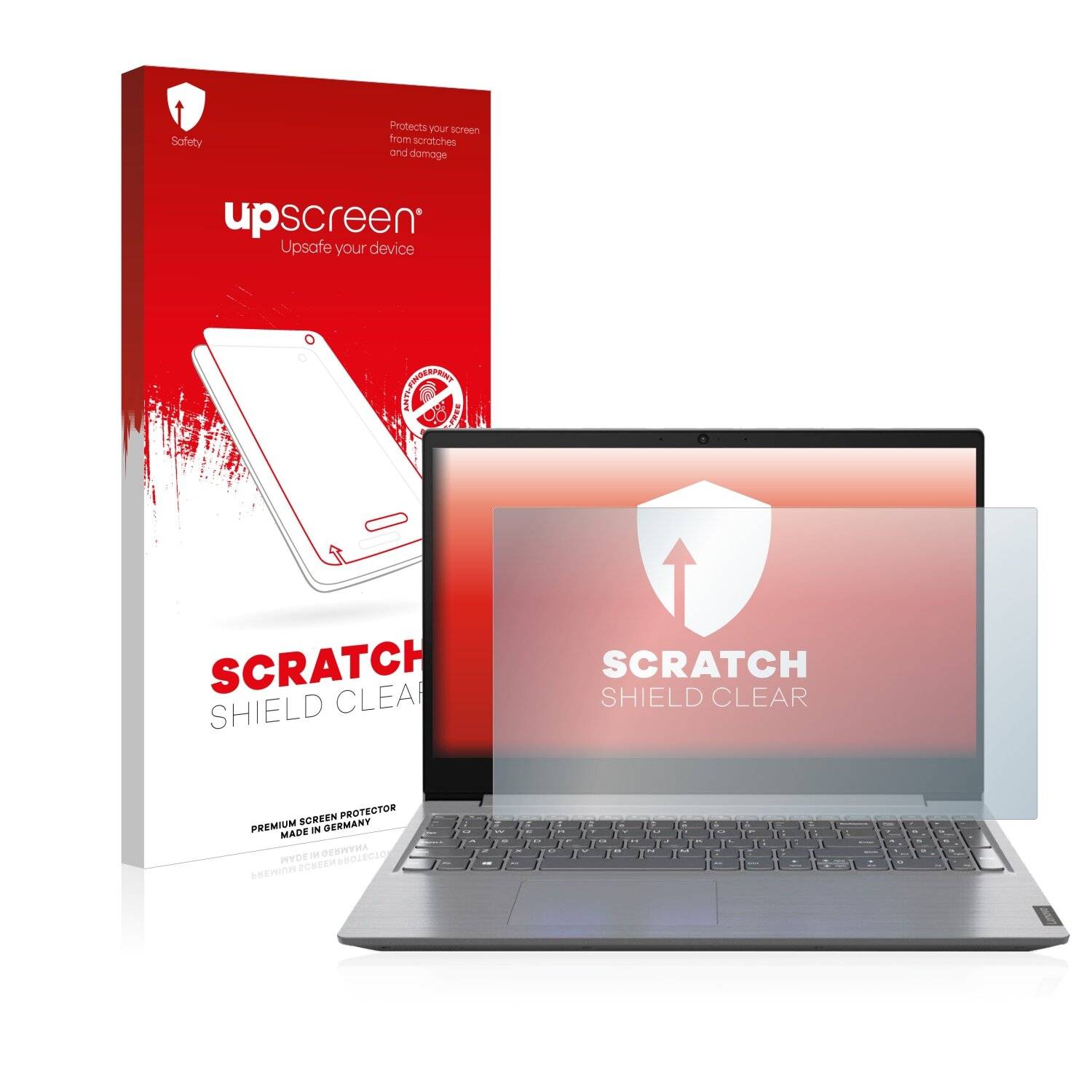 upscreen Scratch Shield Clear Premium Displayschutzfolie für Lenovo V15