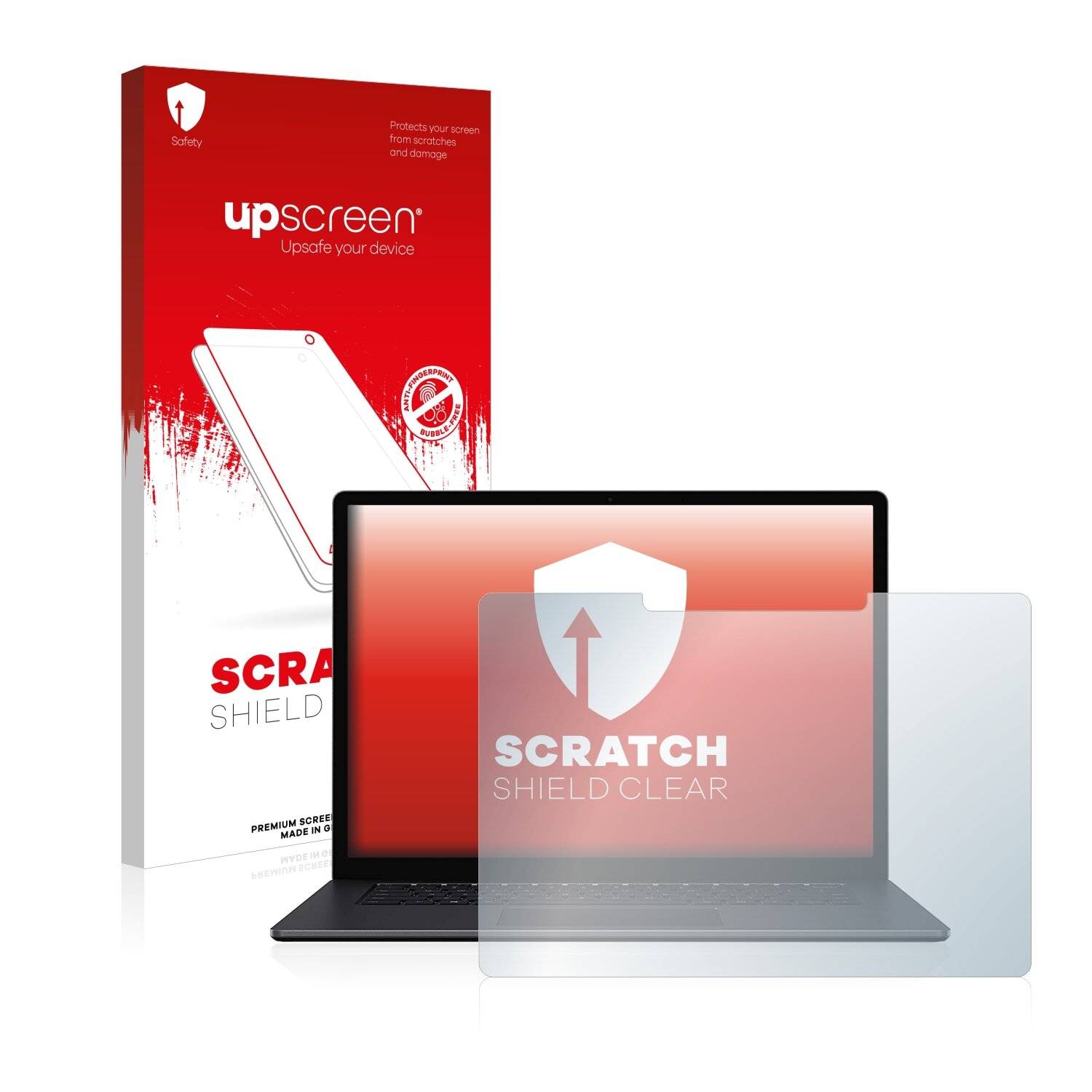 upscreen Scratch Shield Clear Premium Displayschutzfolie für Microsoft Surface Book 3