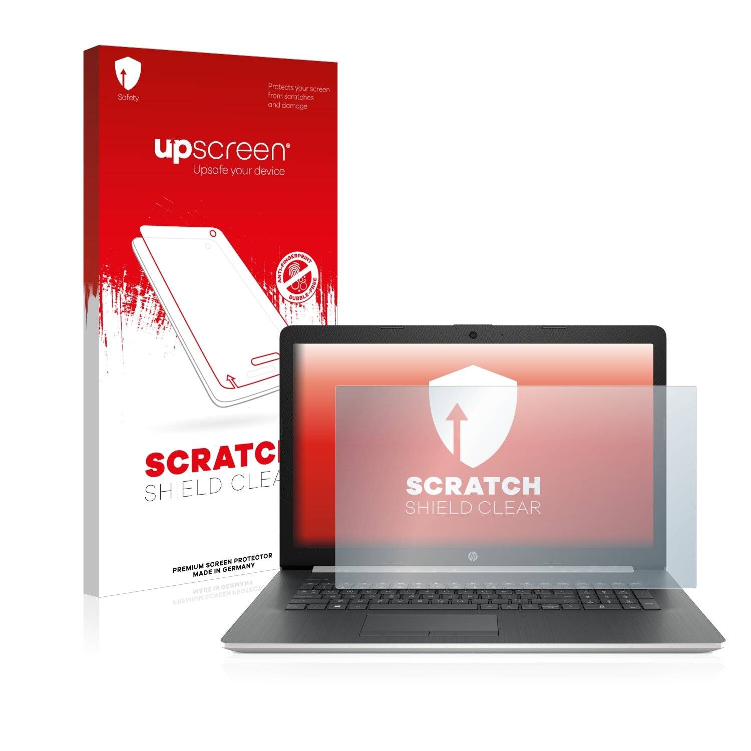 upscreen Scratch Shield Clear Premium Displayschutzfolie für HP