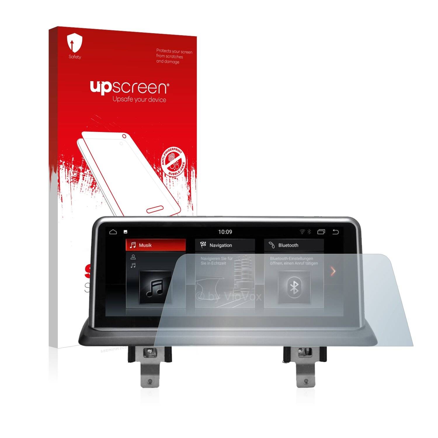 upscreen Scratch Shield Clear Premium Displayschutzfolie für BMW 1 F20 2018 Business