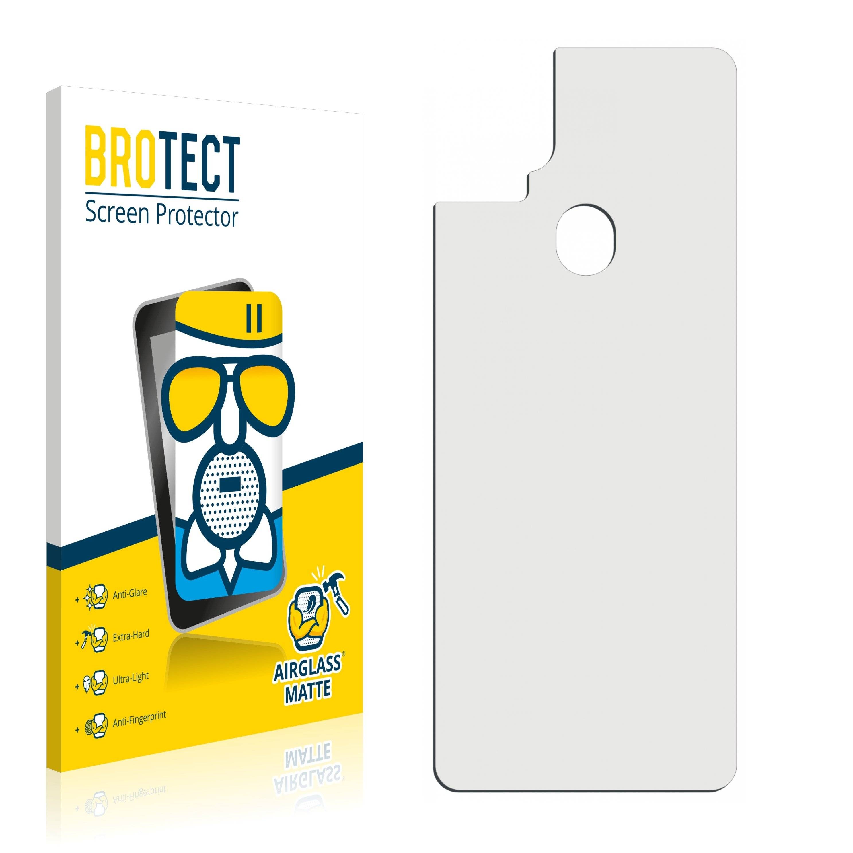 BROTECT AirGlass Matte Schutzglas Folie für ZTE Axon 11 SE