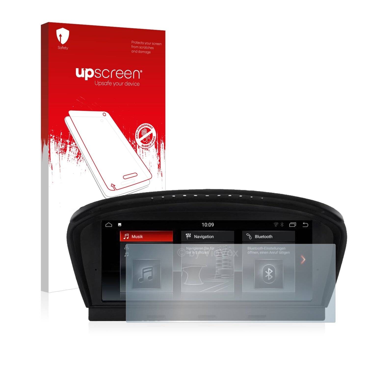 upscreen Scratch Shield Clear Premium Displayschutzfolie für BMW 3 E93 2005-2008 VioVox 8210