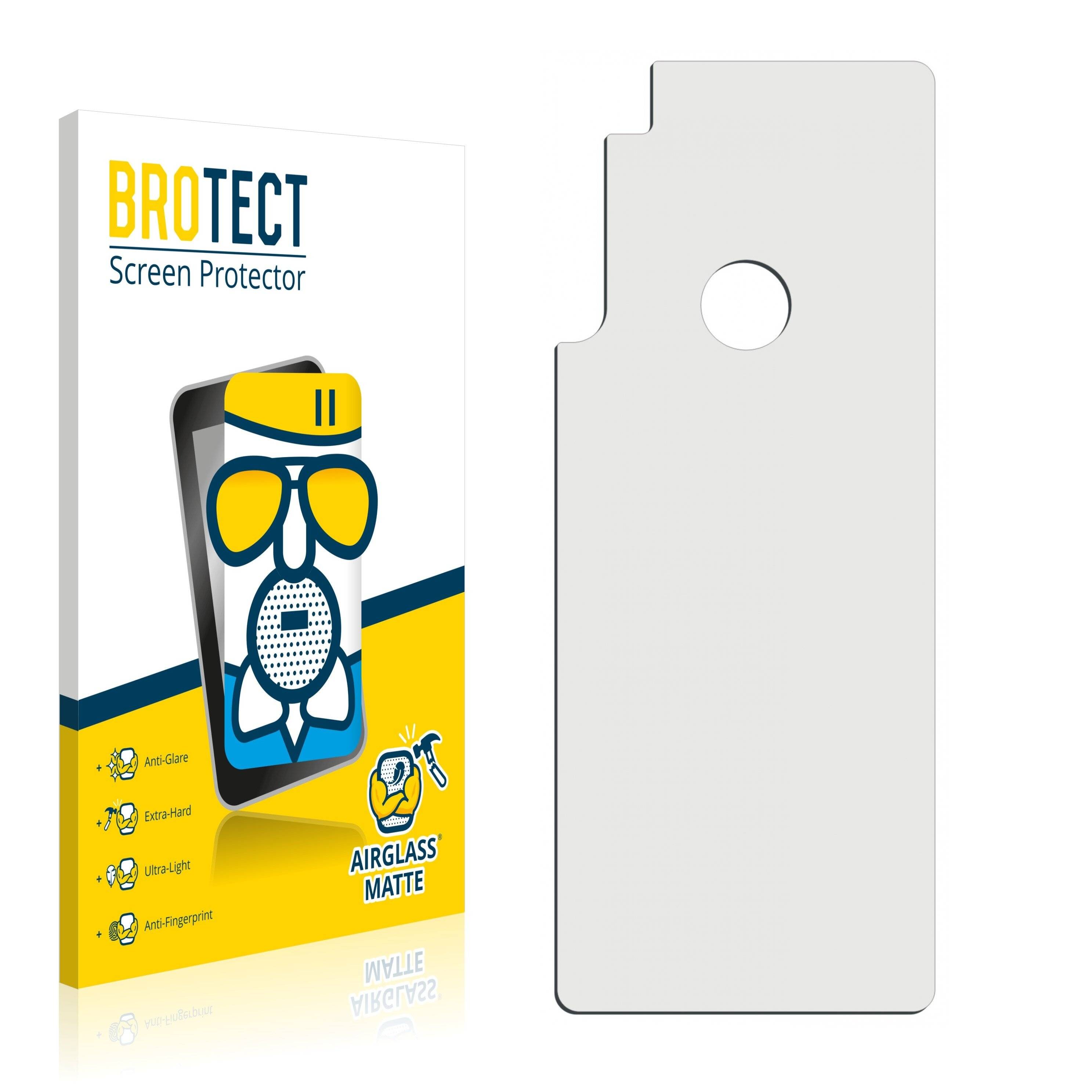 BROTECT AirGlass Matte Schutzglas Folie für Motorola One Fusion Plus