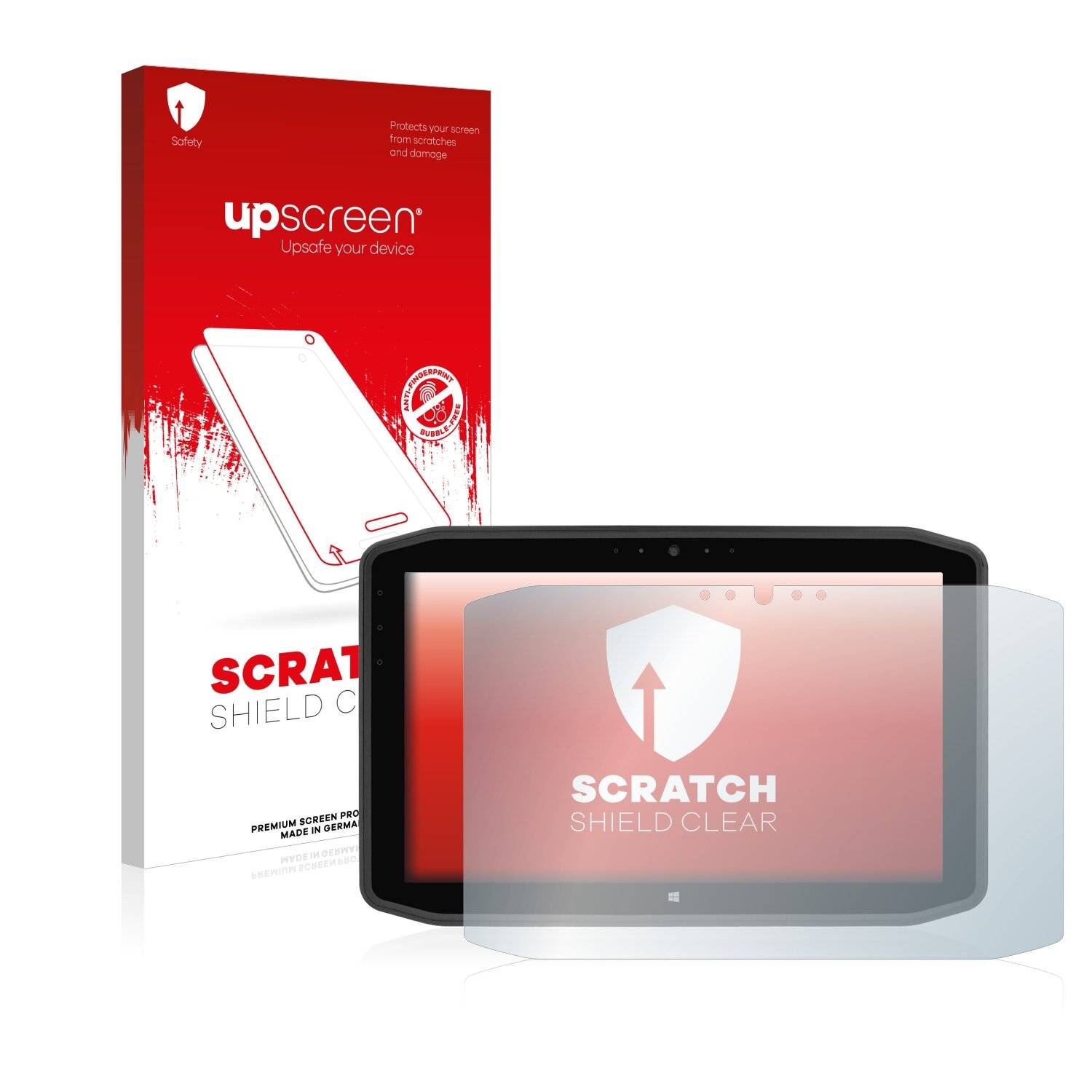 upscreen Scratch Shield Clear Premium Displayschutzfolie für Zebra Xslate