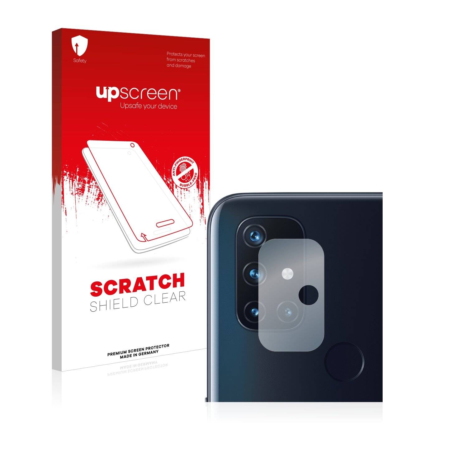 upscreen Scratch Shield Clear Premium Displayschutzfolie für OnePlus Nord N10 5G (NUR