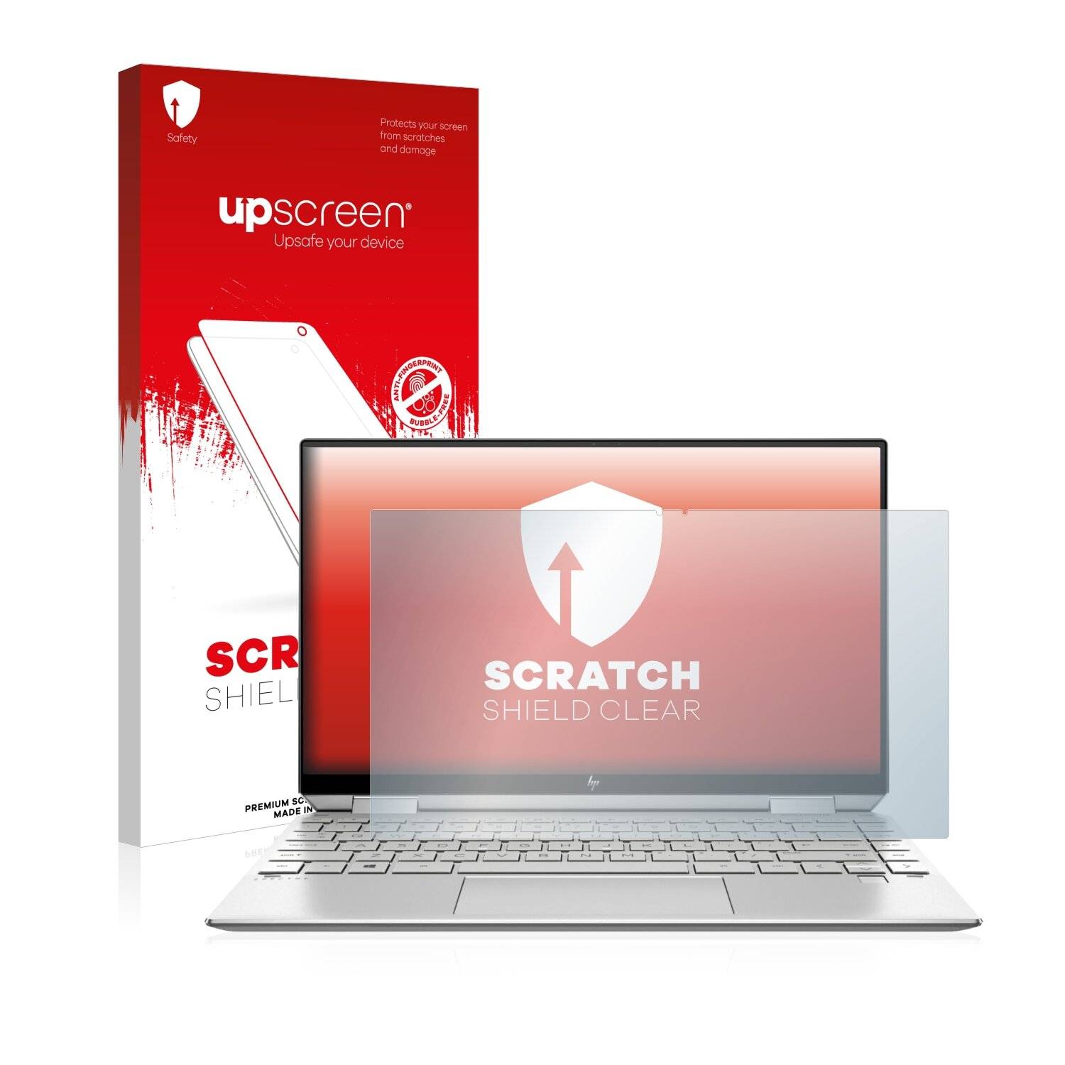 upscreen Scratch Shield Clear Premium Displayschutzfolie für HP Spectre x360