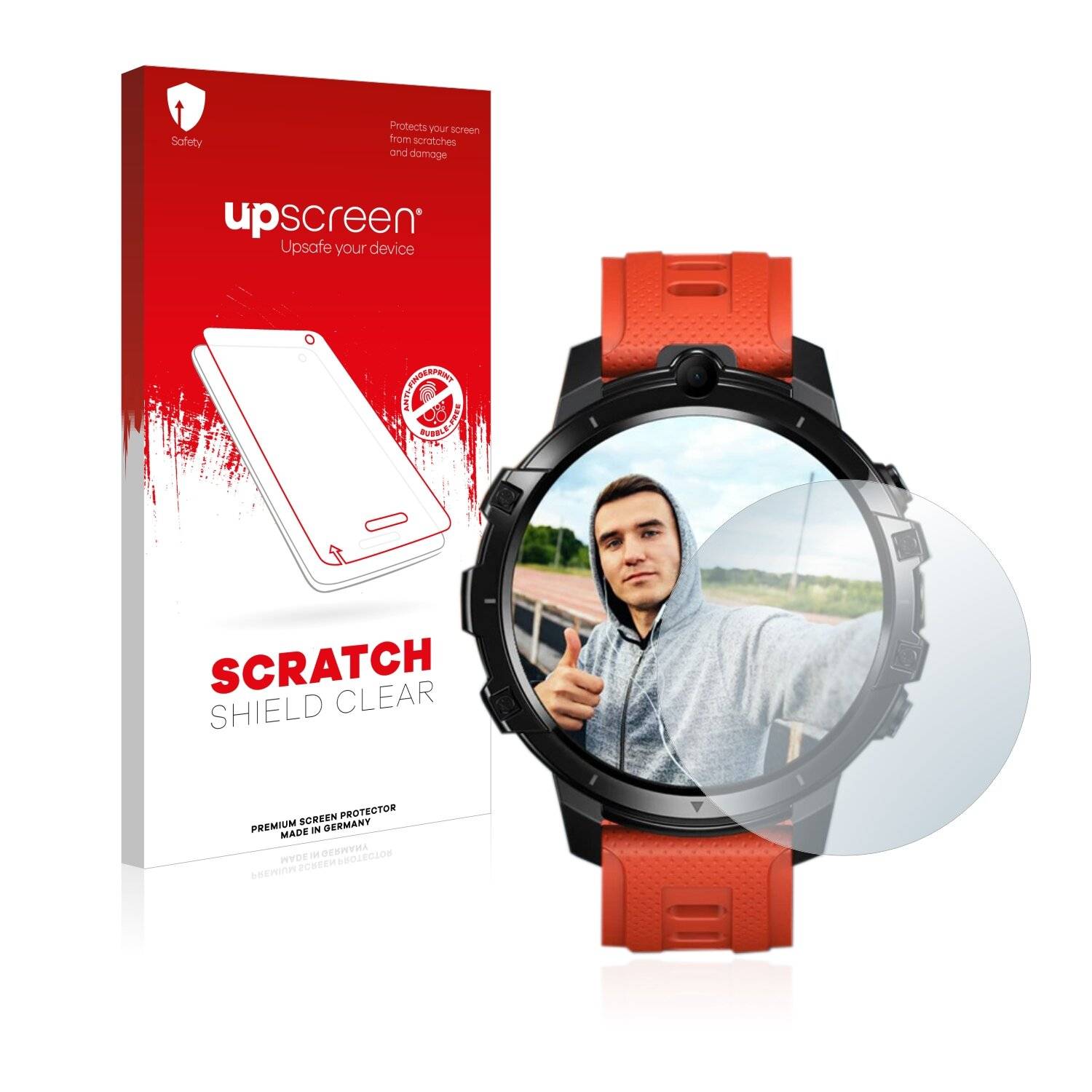 upscreen Scratch Shield Clear Premium Displayschutzfolie für Zeblaze Thor