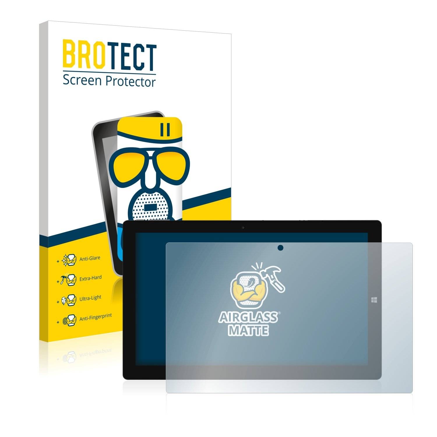 BROTECT AirGlass Matte Schutzglas Folie für Chuwi UBook