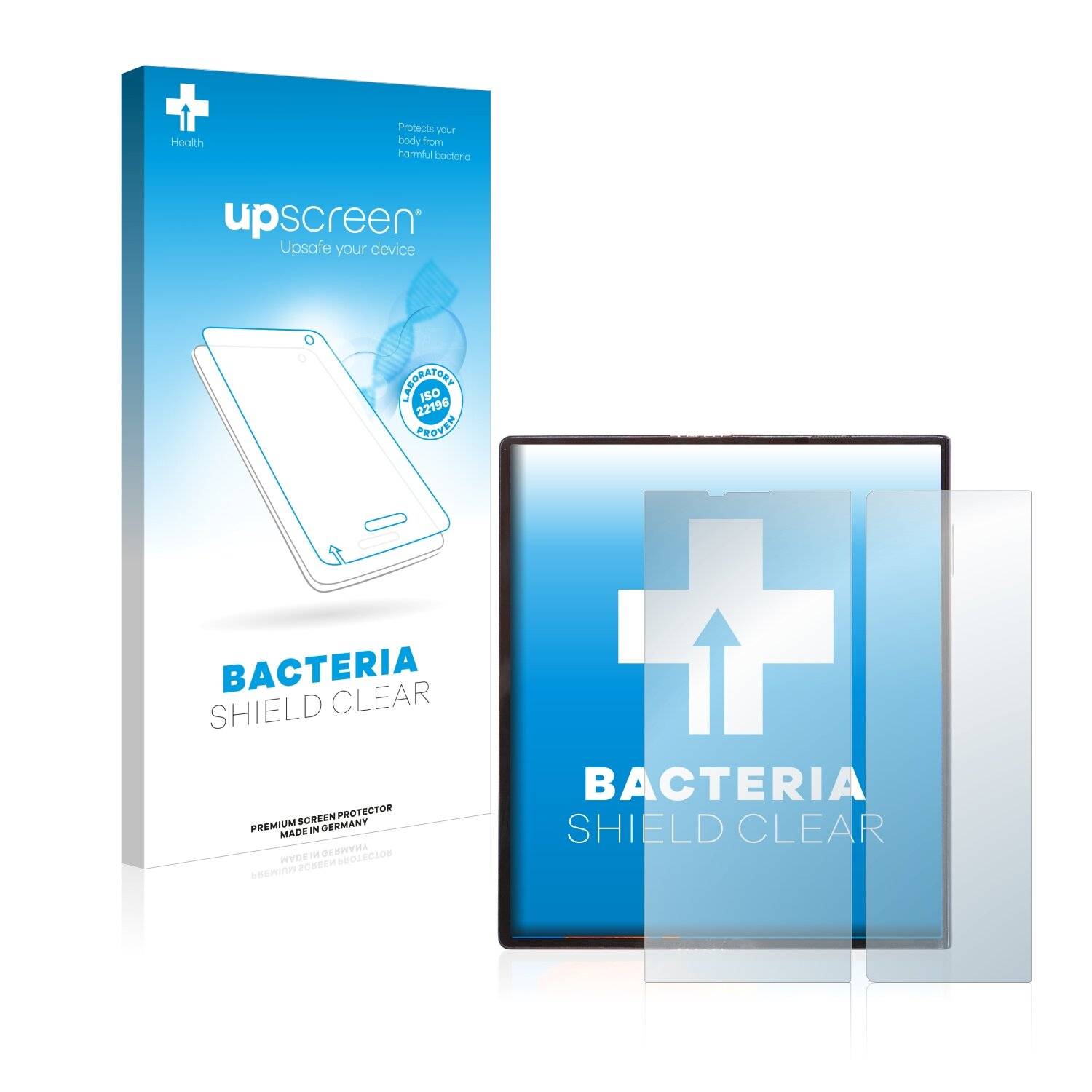 upscreen Bacteria Shield Clear Premium Antibakterielle Displayschutzfolie für Huawei Mate