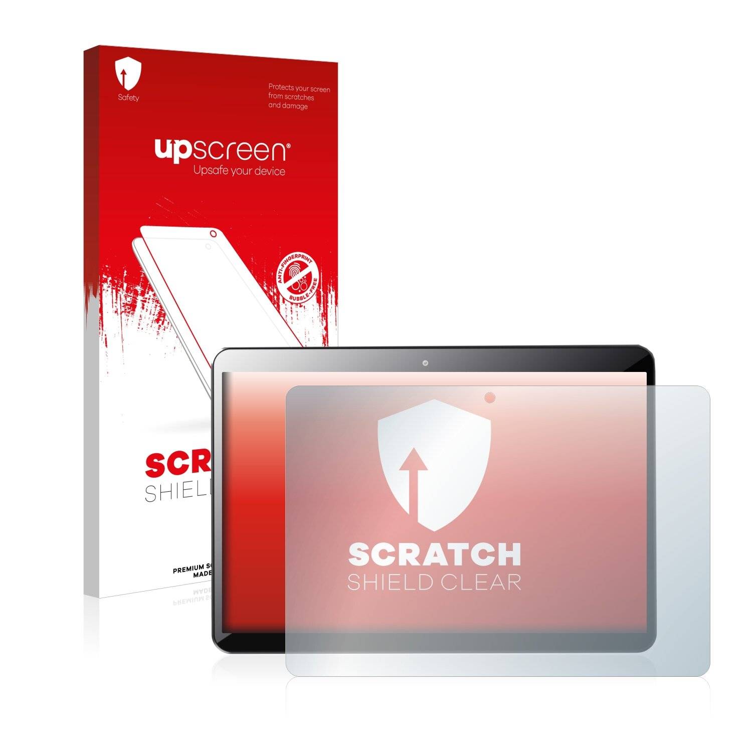 upscreen Scratch Shield Clear Premium Displayschutzfolie für GoClever Quantum 3