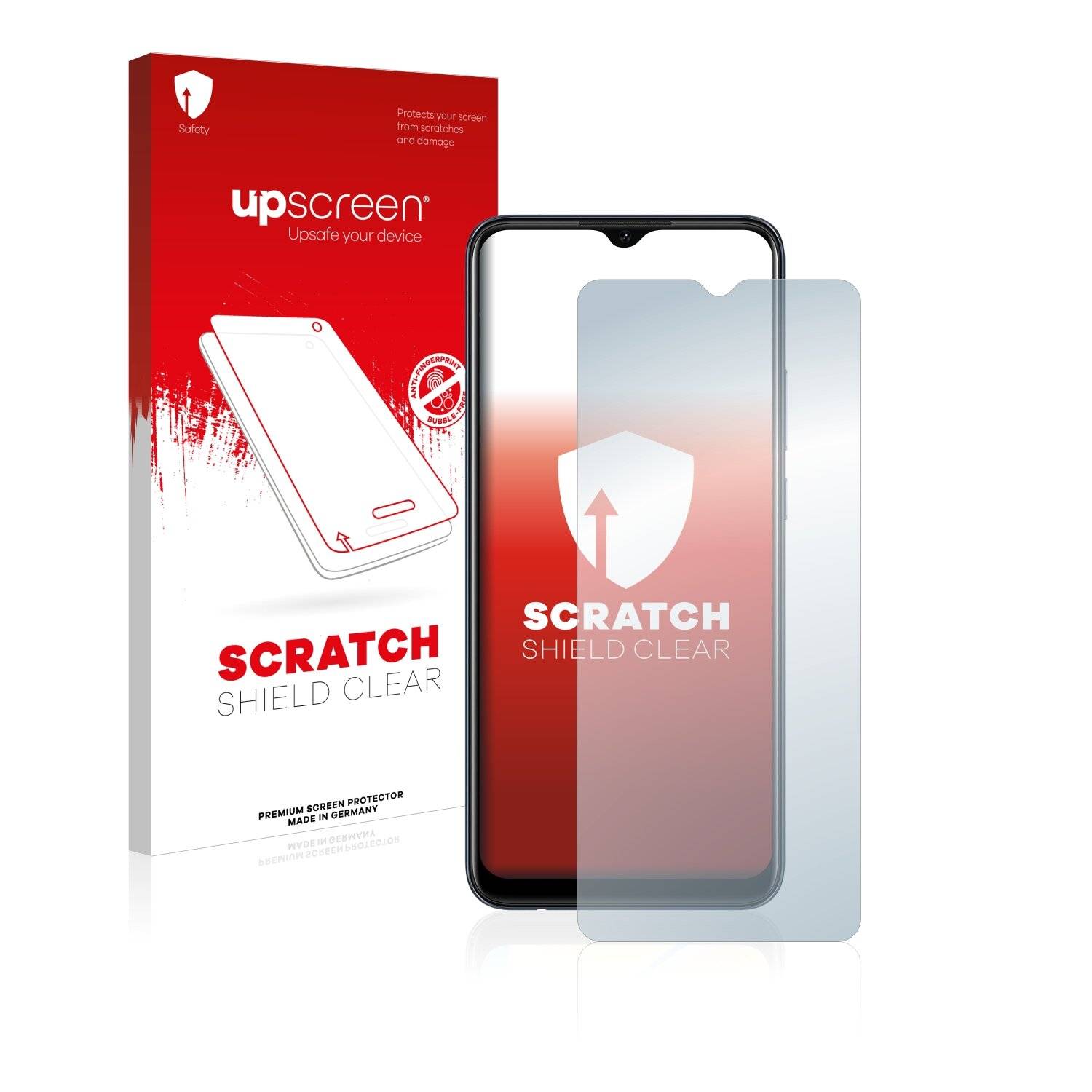 upscreen Scratch Shield Clear Premium Displayschutzfolie für Oppo