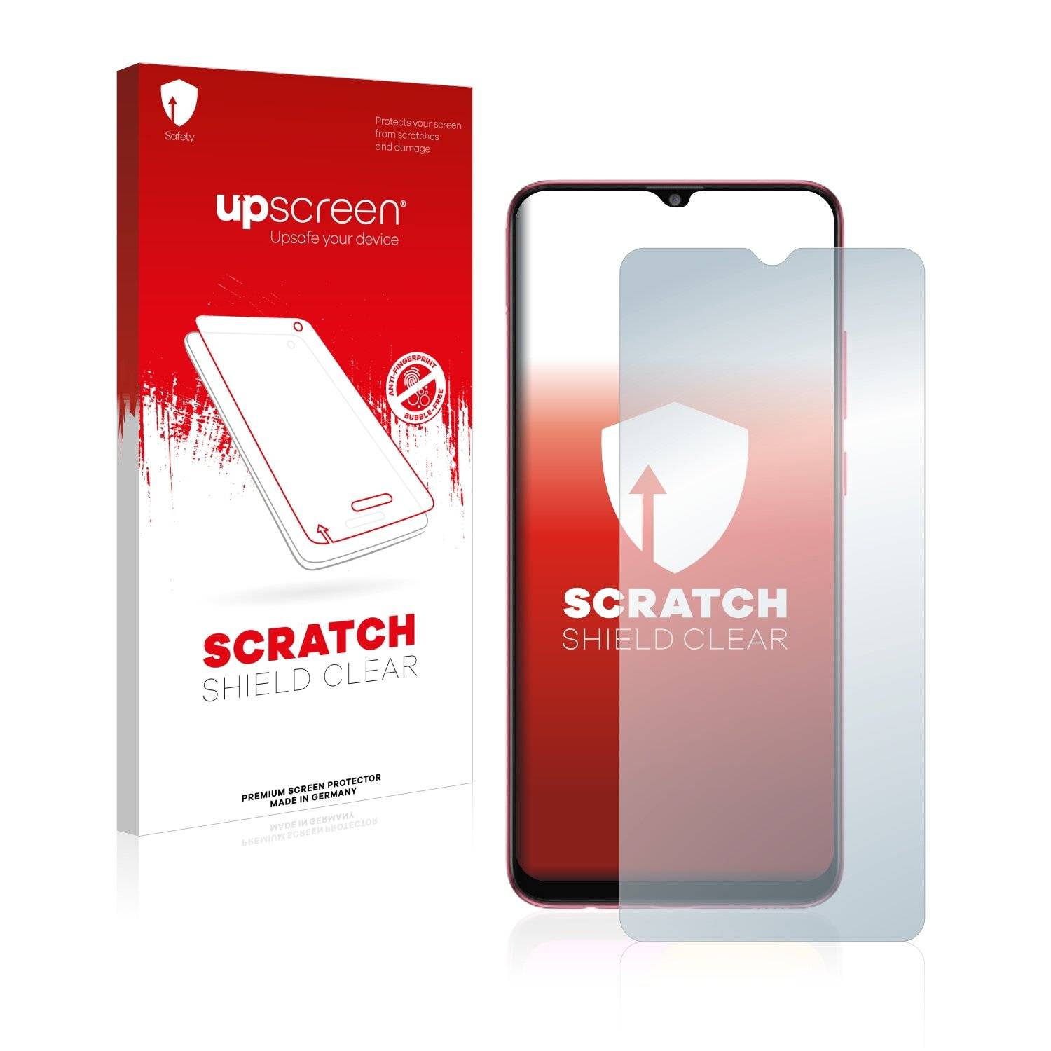 upscreen Scratch Shield Clear Premium Displayschutzfolie für Samsung Galaxy
