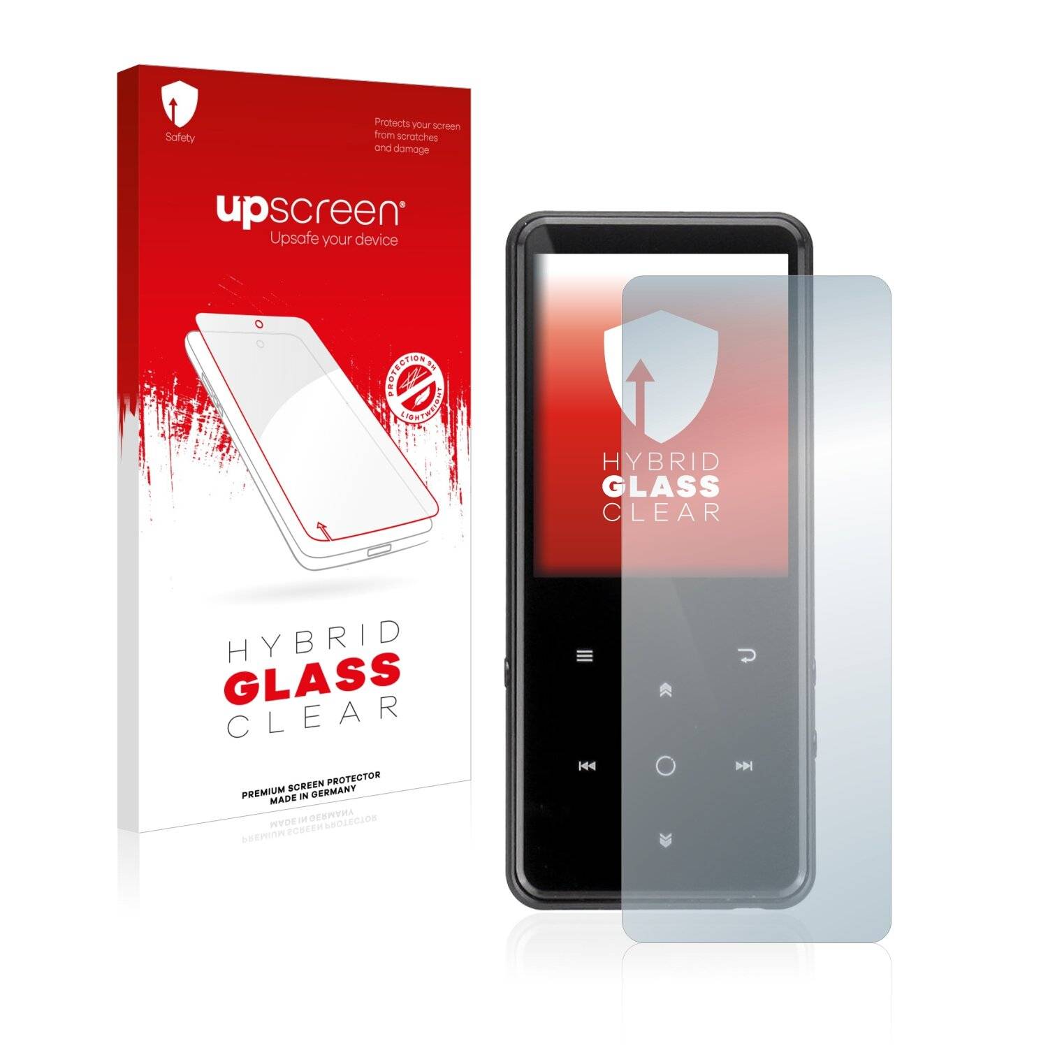 upscreen Hybrid Glass Clear Premium Schutzglas Folie für Benjie