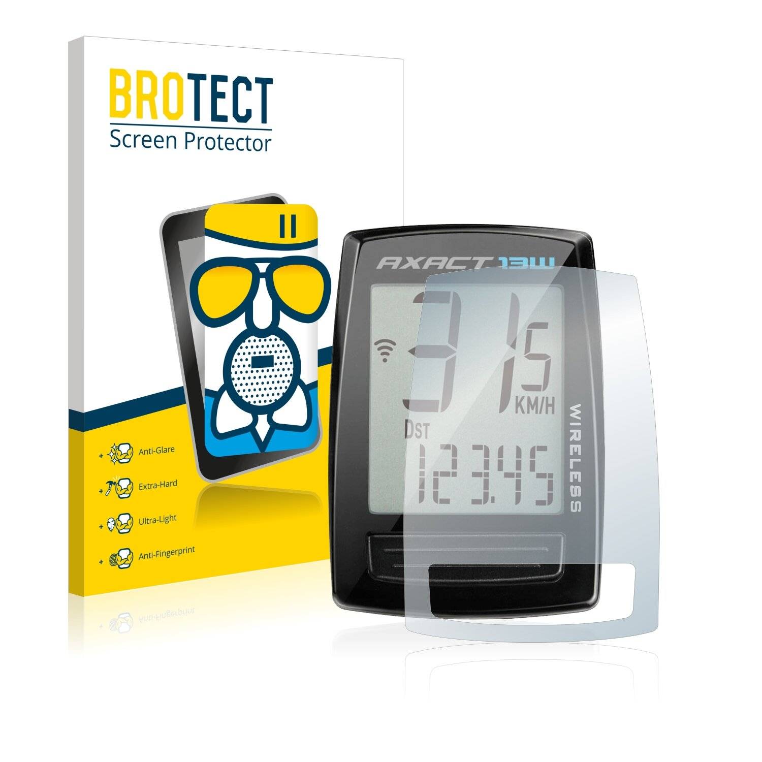 BROTECT AirGlass Matte Schutzglas Folie für Giant Axact