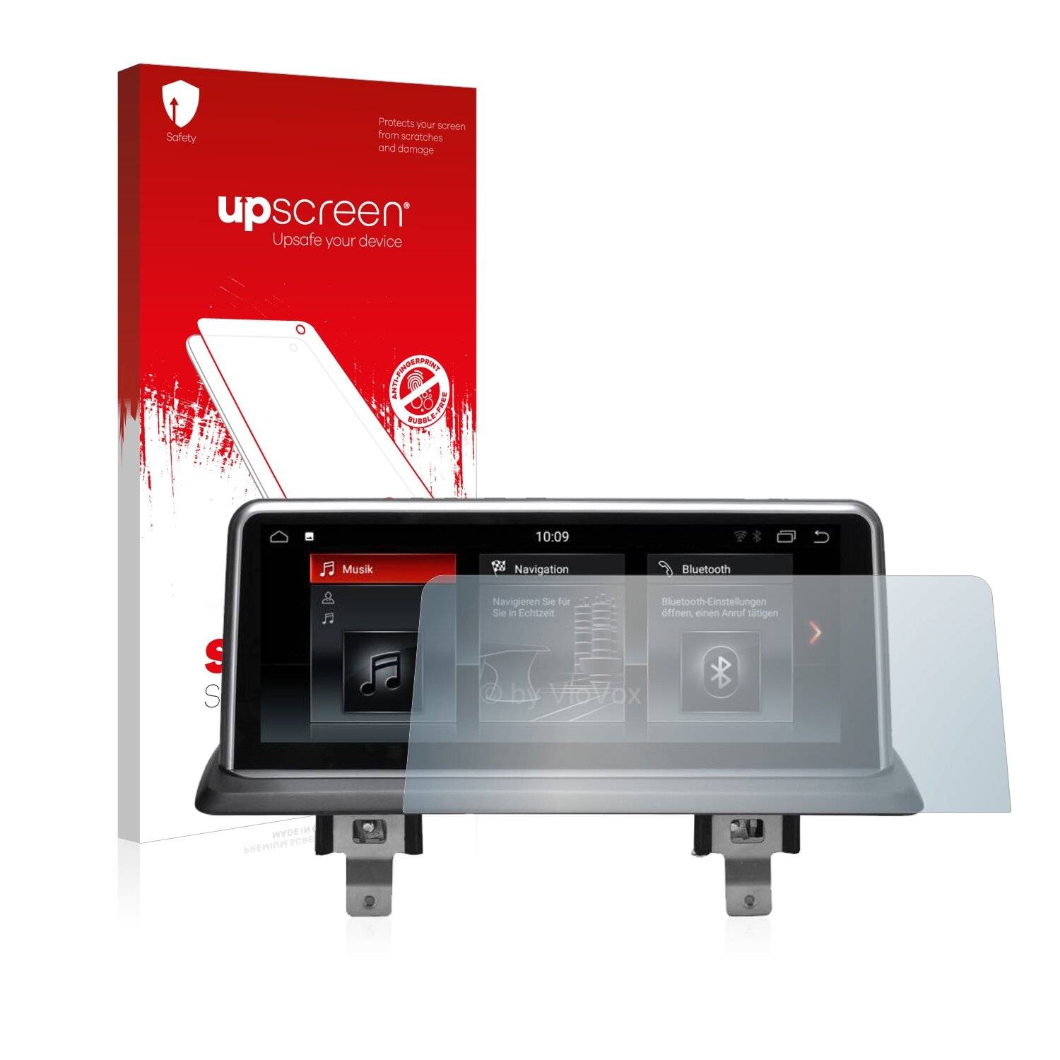 upscreen Scratch Shield Clear Premium Displayschutzfolie für BMW 1 E81 2004-2013 VioVox 8251