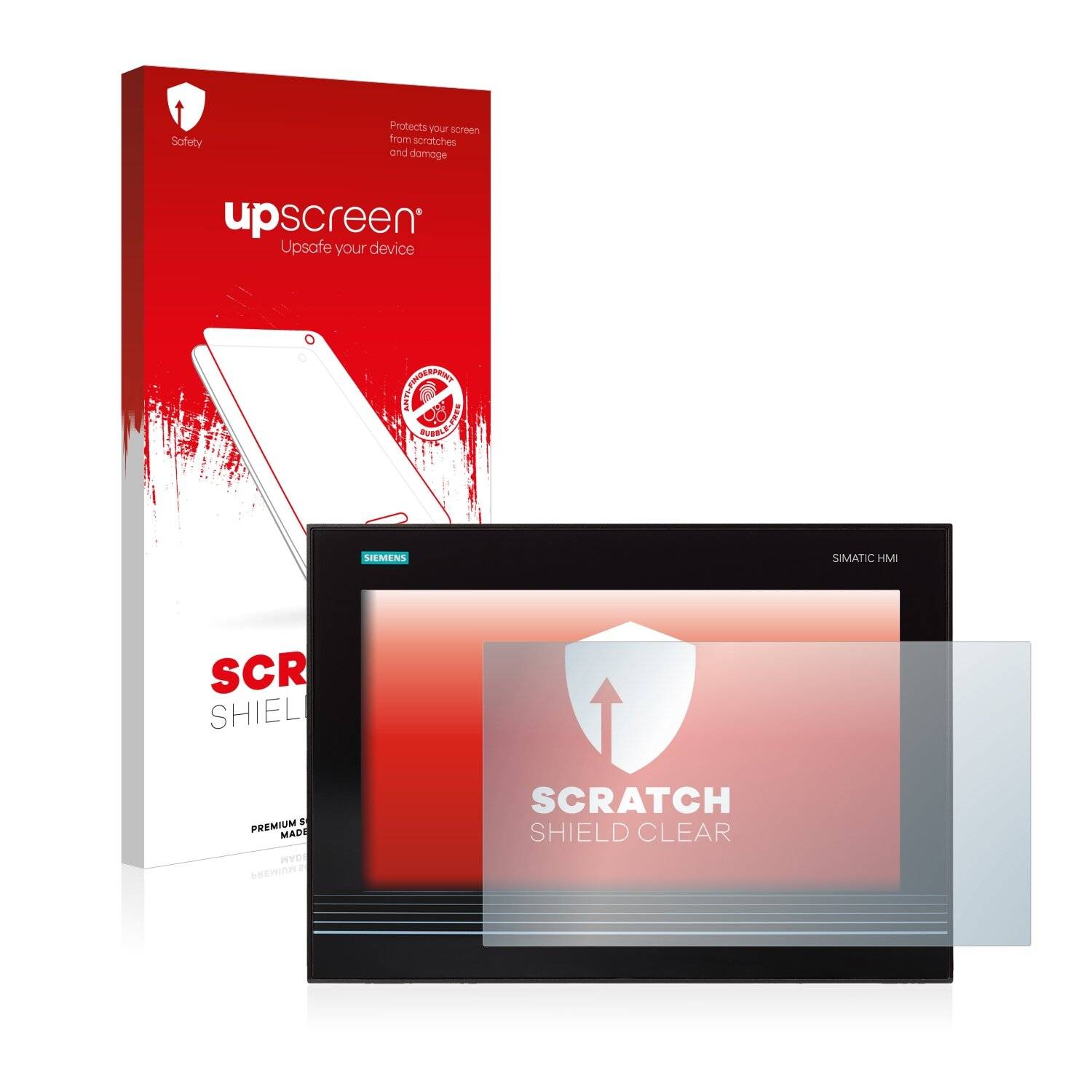 upscreen Scratch Shield Clear Premium Displayschutzfolie für Siemens IPC477D