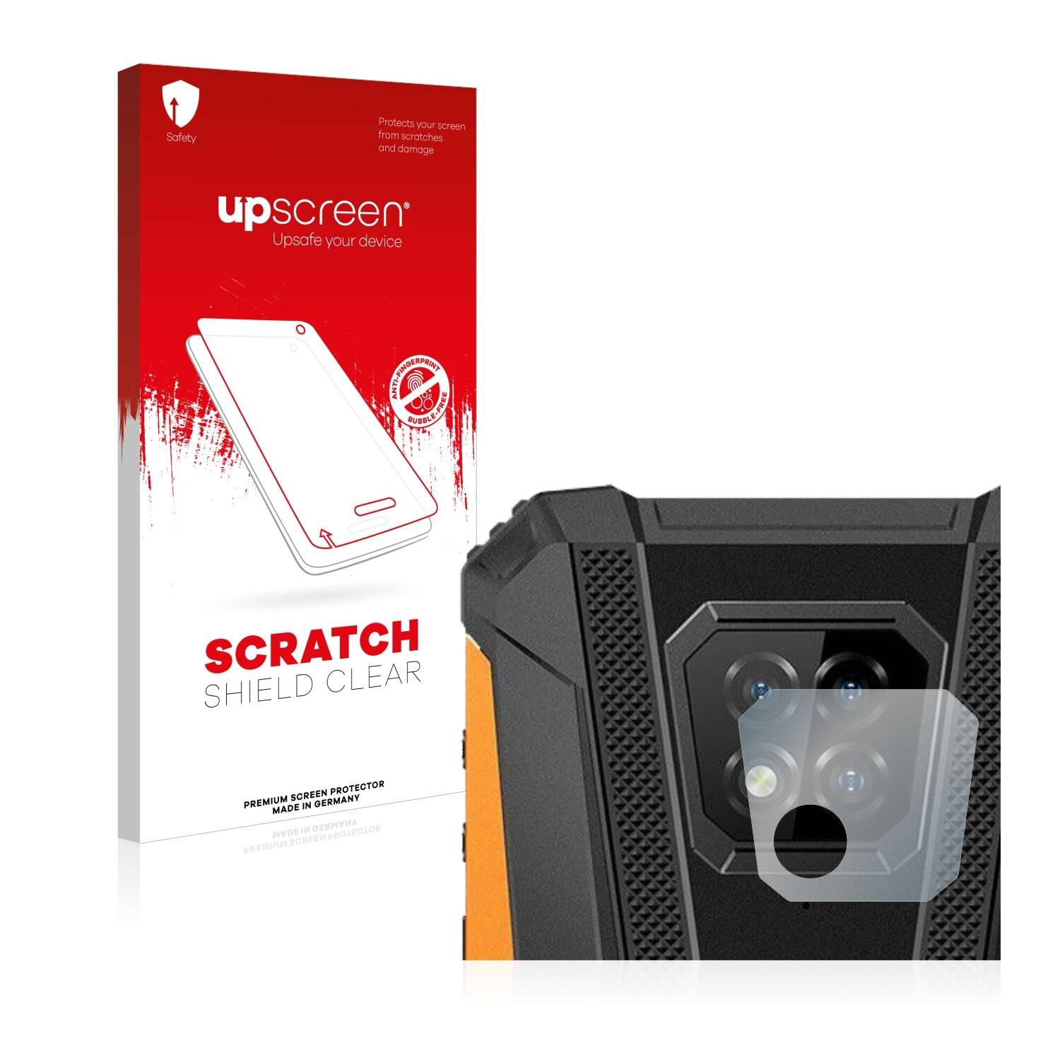upscreen Scratch Shield Clear Premium Displayschutzfolie für Ulefone Armor 8 (NUR