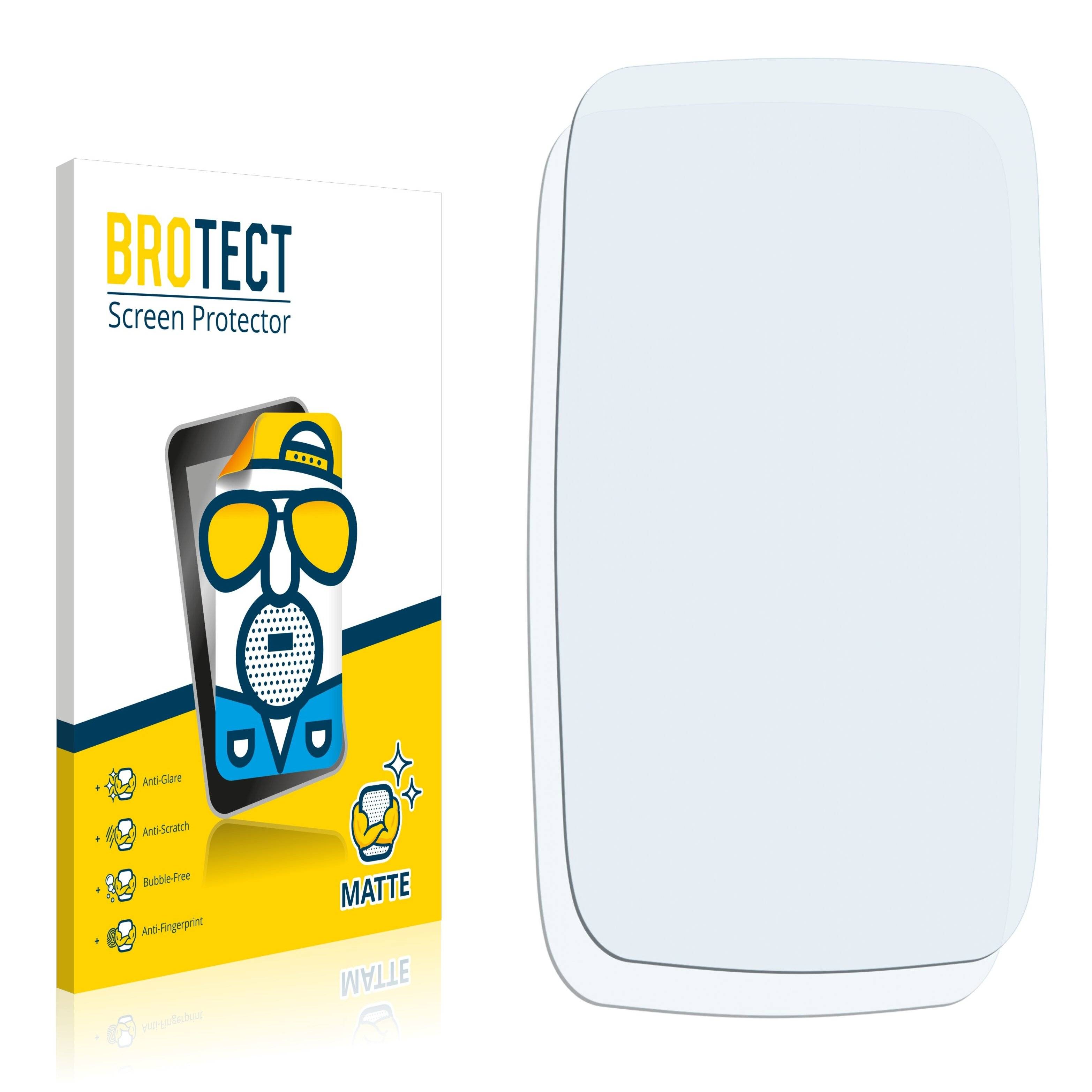 2x BROTECT Matte Displayschutzfolie für CompeGPS TwoNav Cross - Entspiegelt,