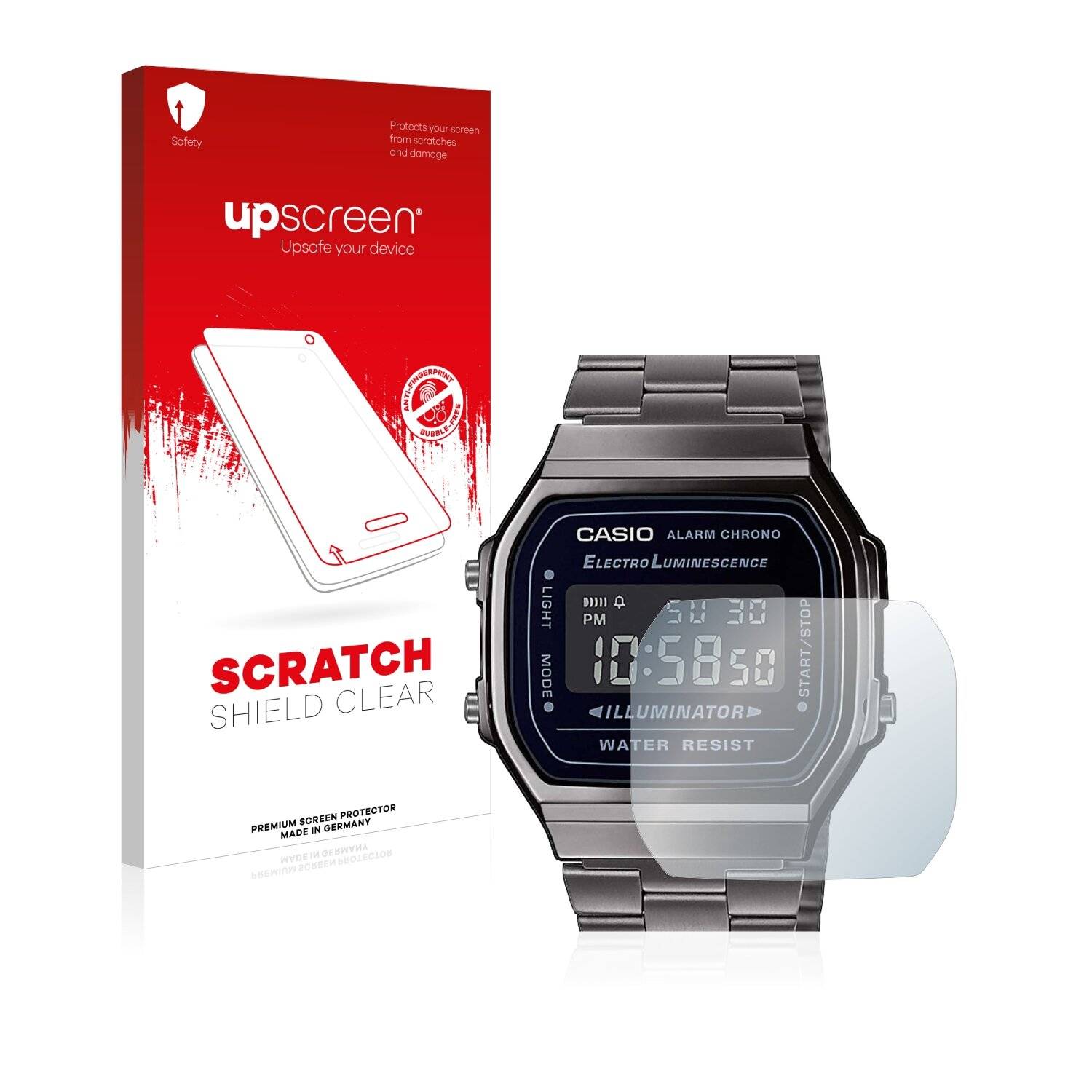 upscreen Scratch Shield Clear Premium Displayschutzfolie für Casio