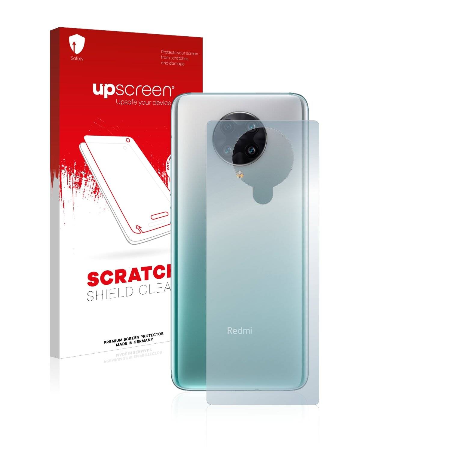 upscreen Scratch Shield Clear Premium Displayschutzfolie für Xiaomi Redmi K30 Ultra