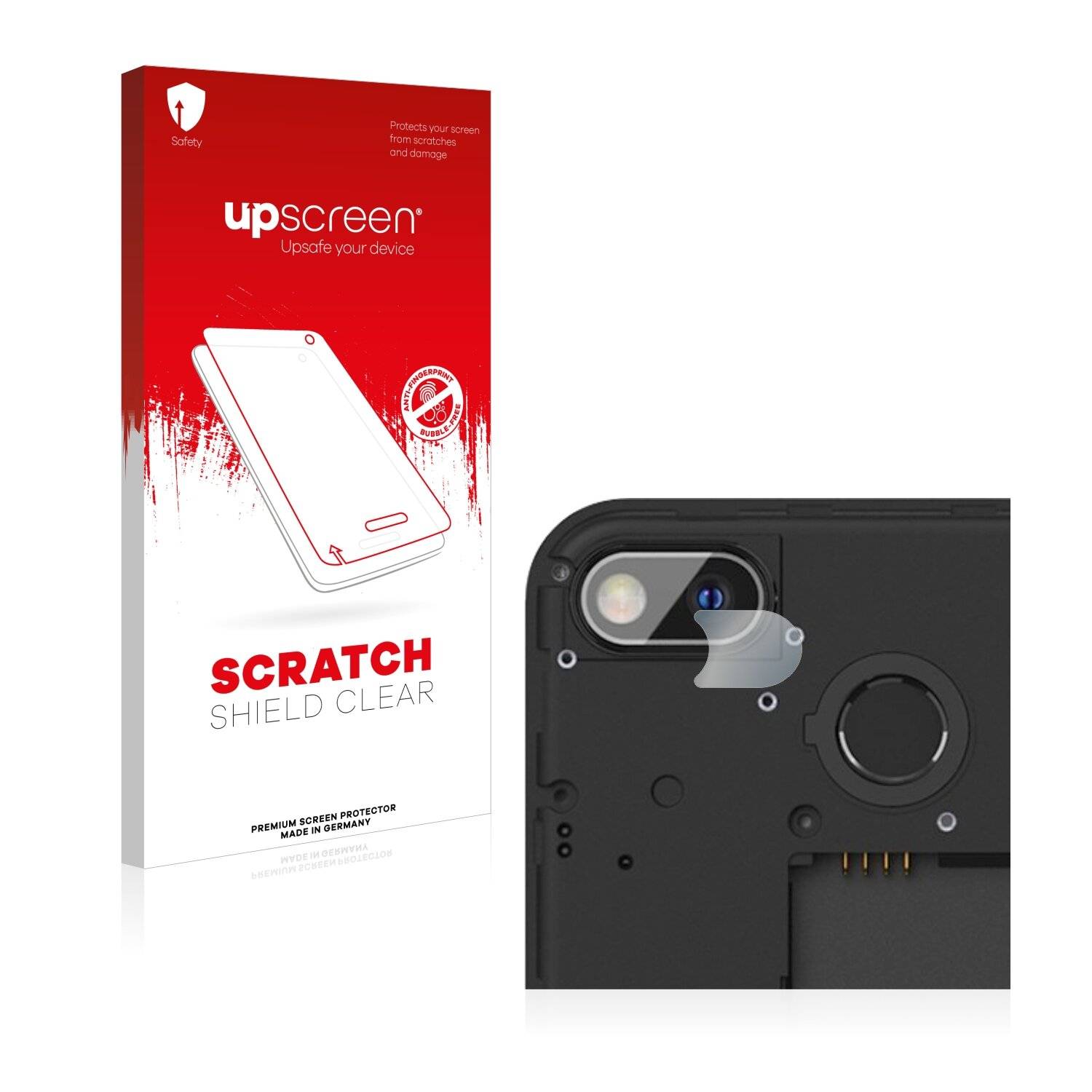 upscreen Scratch Shield Clear Premium Displayschutzfolie für Fairphone 3 Plus (NUR