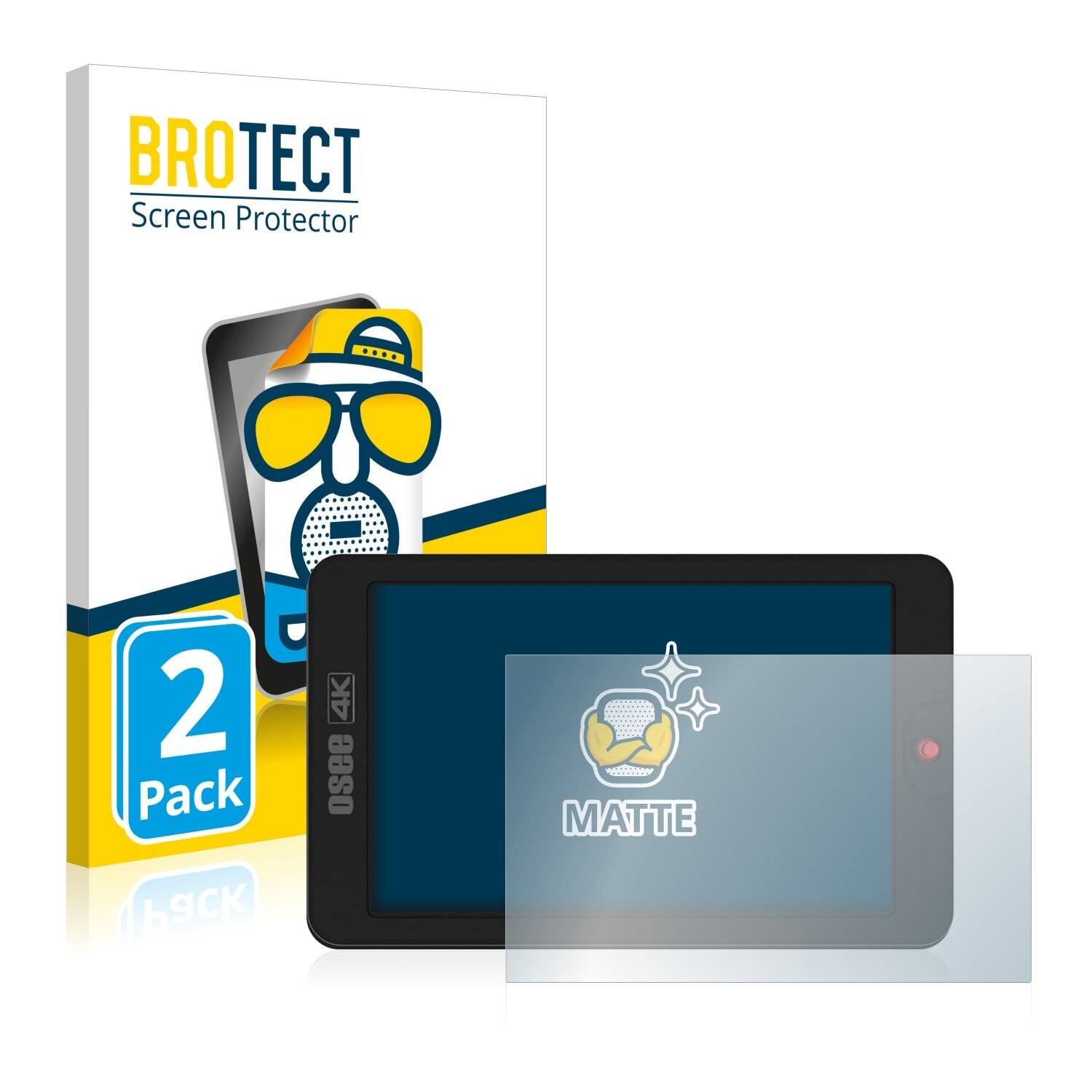 2x BROTECT Matte Displayschutzfolie für Osee G7 - Entspiegelt,