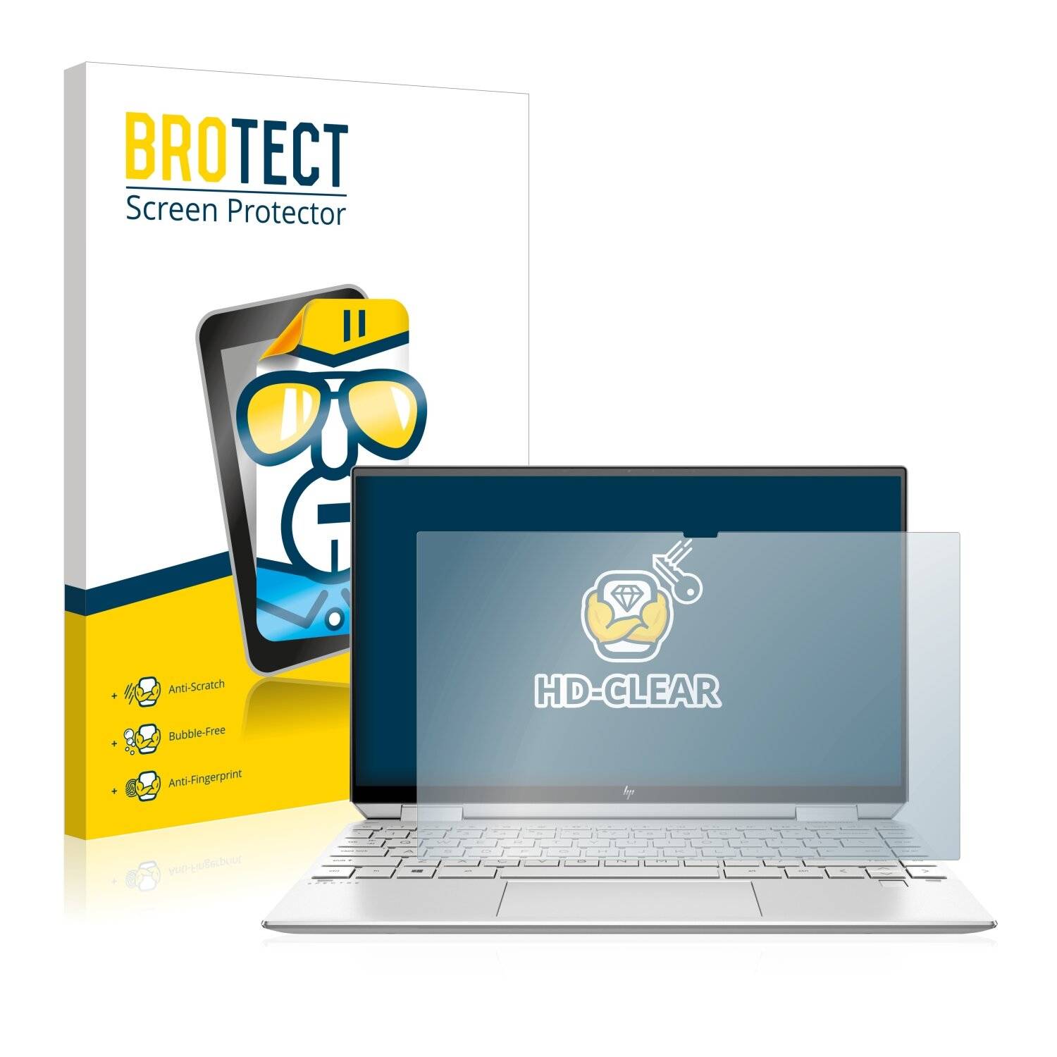BROTECT HD-Clear Displayschutzfolie für HP Spectre x360