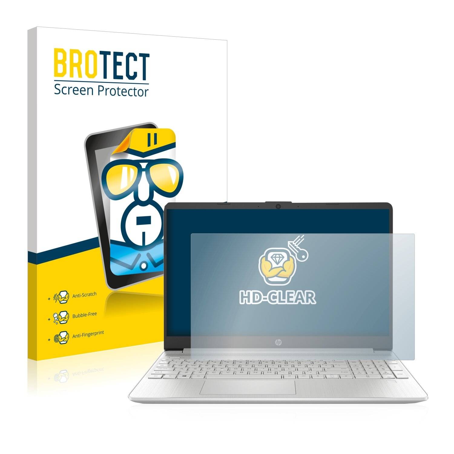 BROTECT HD-Clear Displayschutzfolie für HP