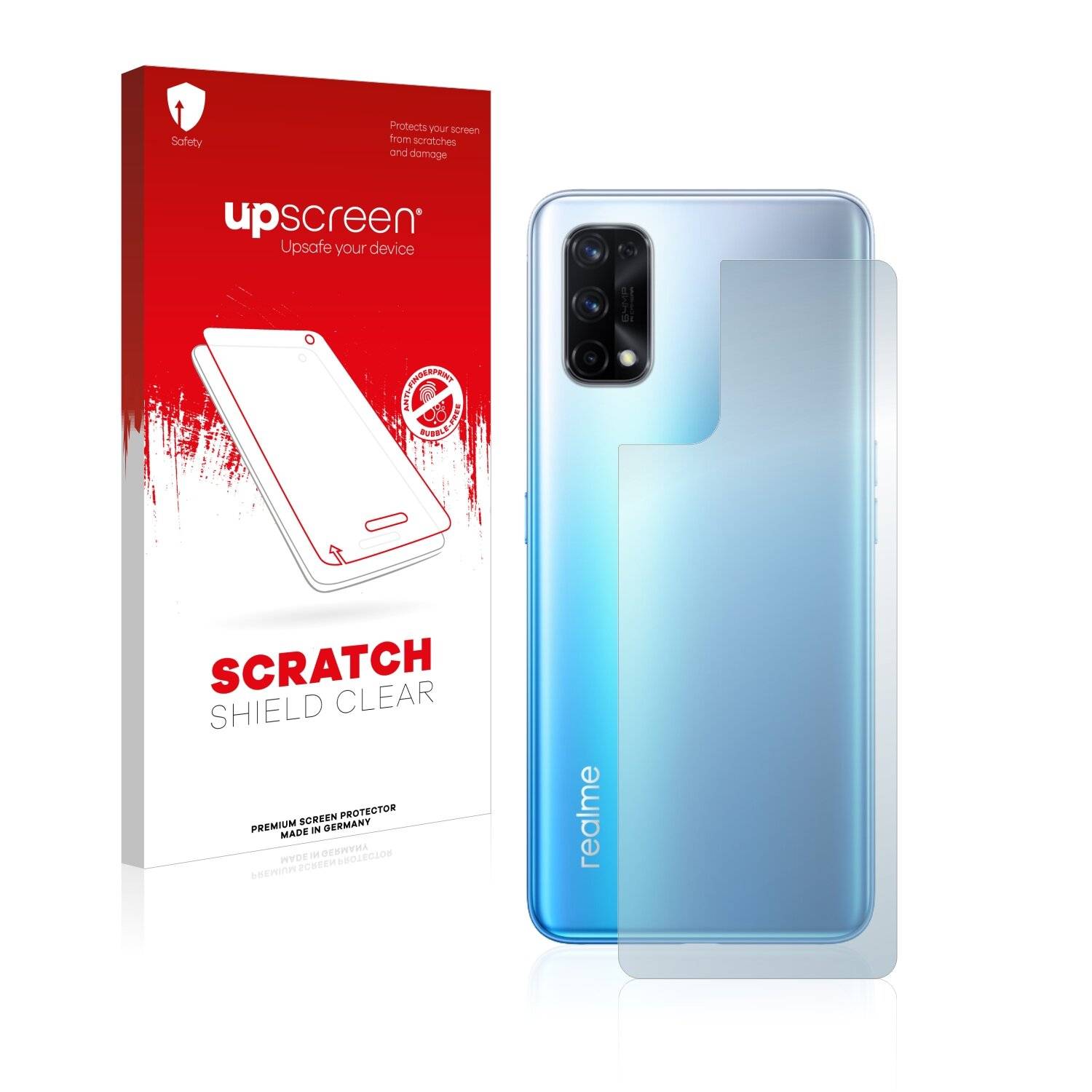 upscreen Scratch Shield Clear Premium Displayschutzfolie für Realme X7