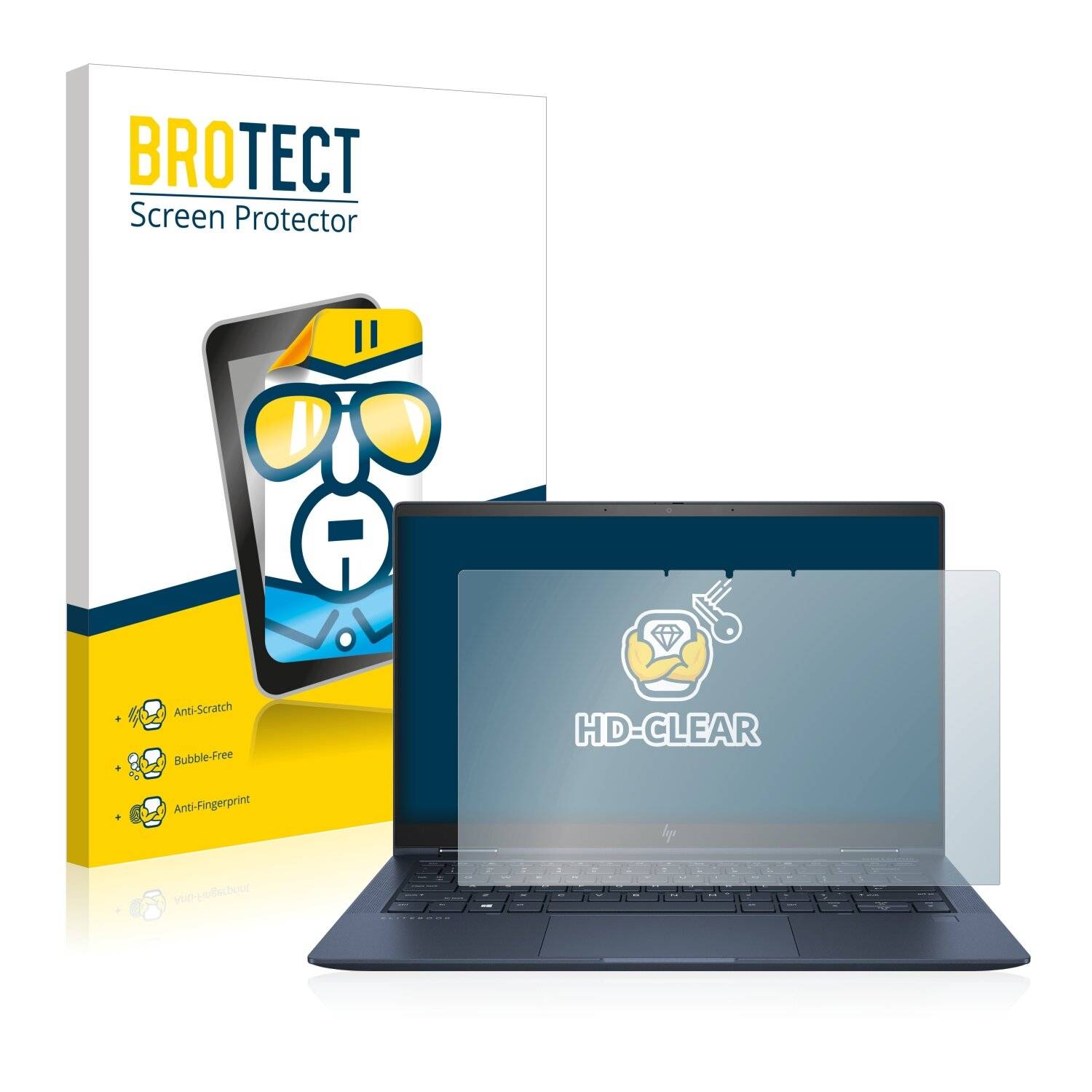 BROTECT HD-Clear Displayschutzfolie für HP Elite Dragonfly